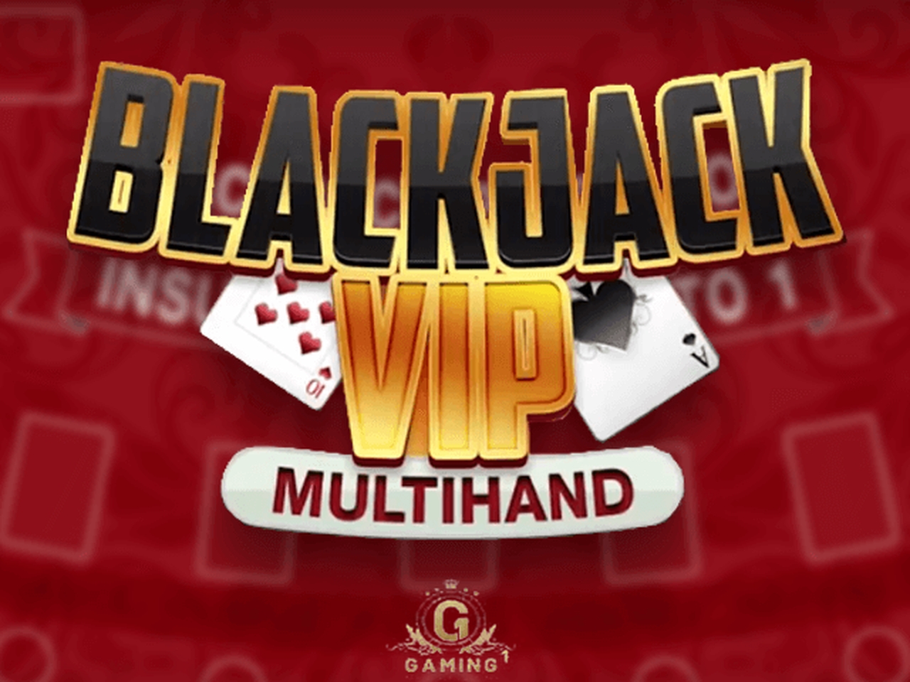 Blackjack Multihand 7 Seats VIP Online Slot Demo Game by GAMING1