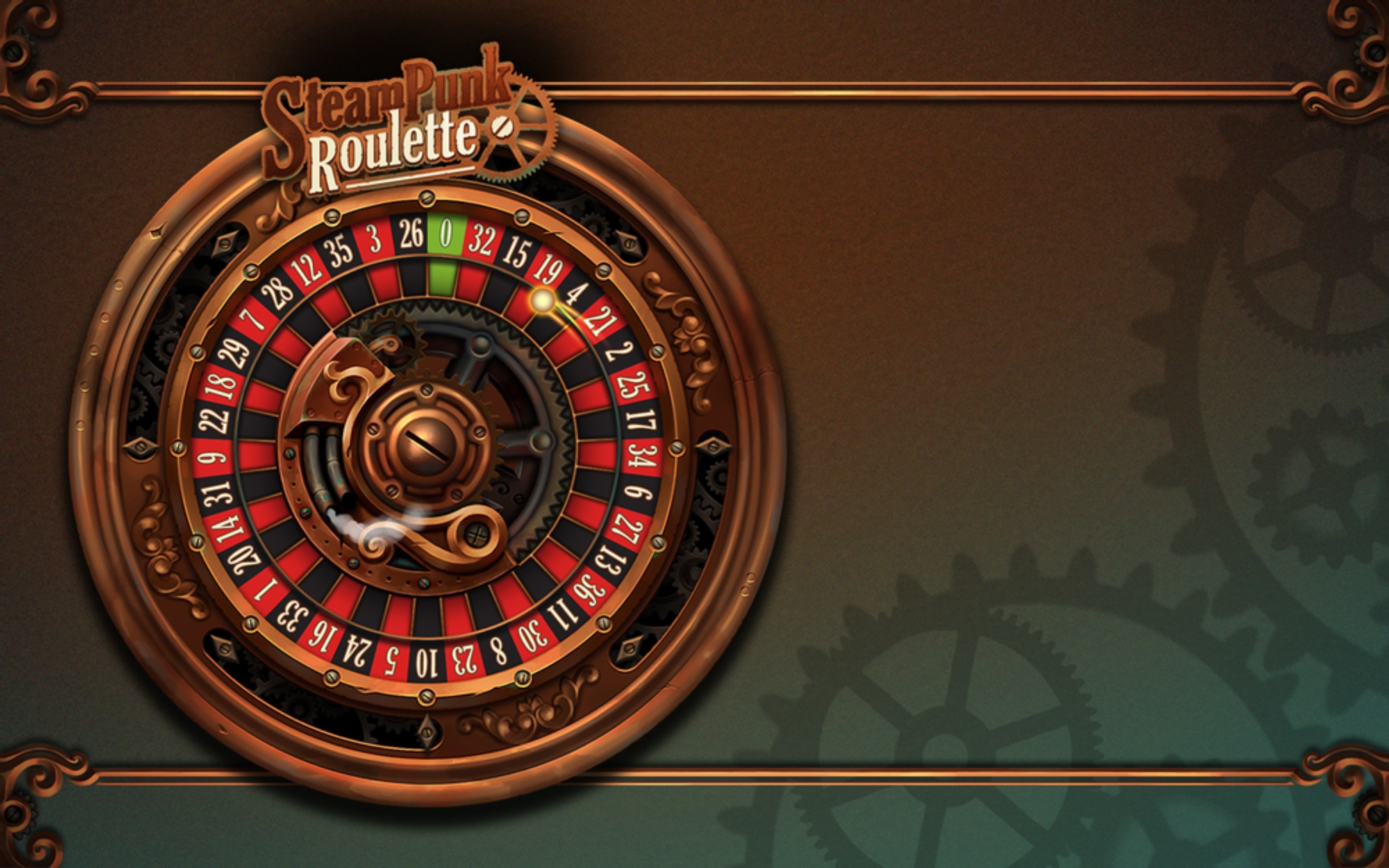 Steampunk Roulette Online Slot Demo Game by GAMING1