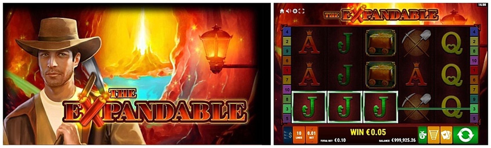 The The Expandable Online Slot Demo Game by Gamomat