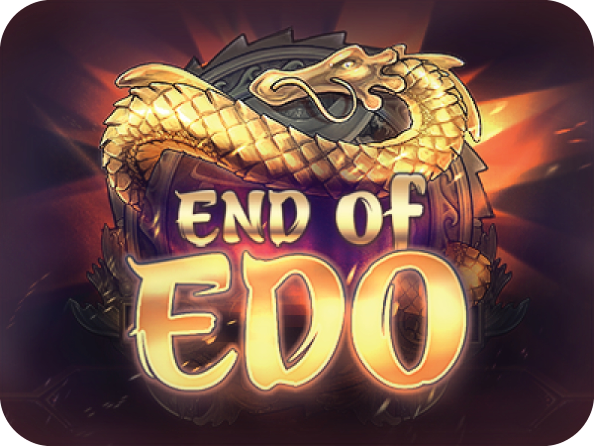 End 1. The end казино. Edo logo.