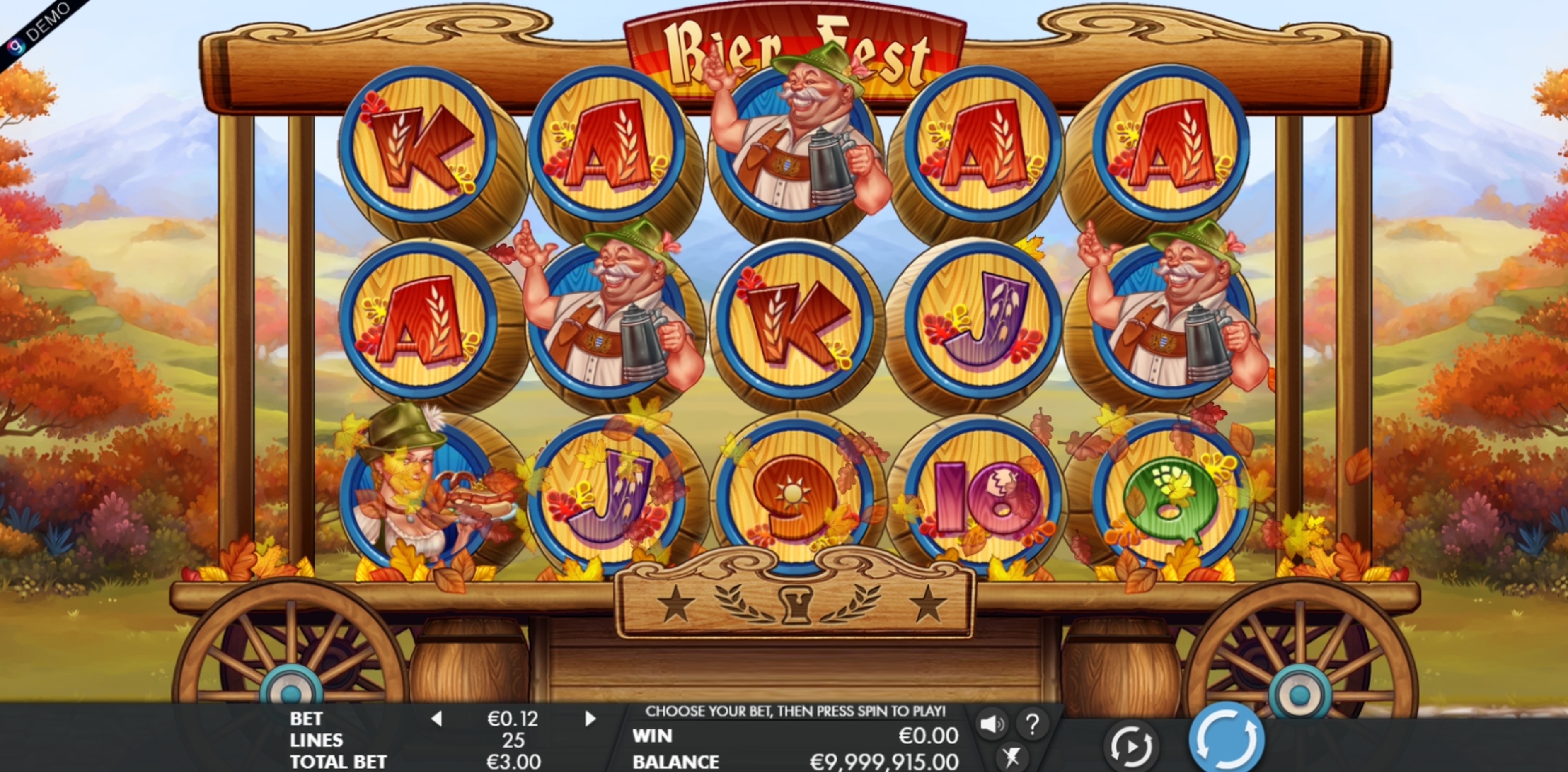 Reels in Bier Fest Slot Game by Genesis Gaming