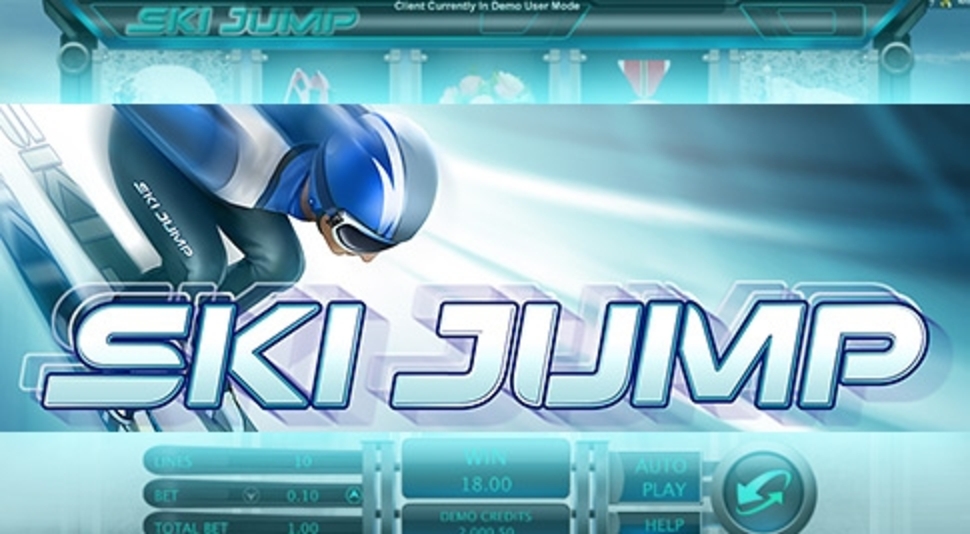 The Ski Jump Online Slot Demo Game by Genesis Gaming