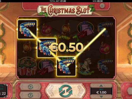 The Christmas Slot demo play, Slot Machine Online by Green Jade Games