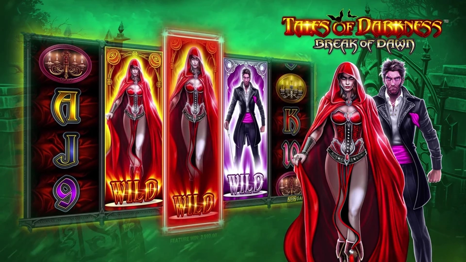The Tales of Darkness Break of Dawn Online Slot Demo Game by Greentube