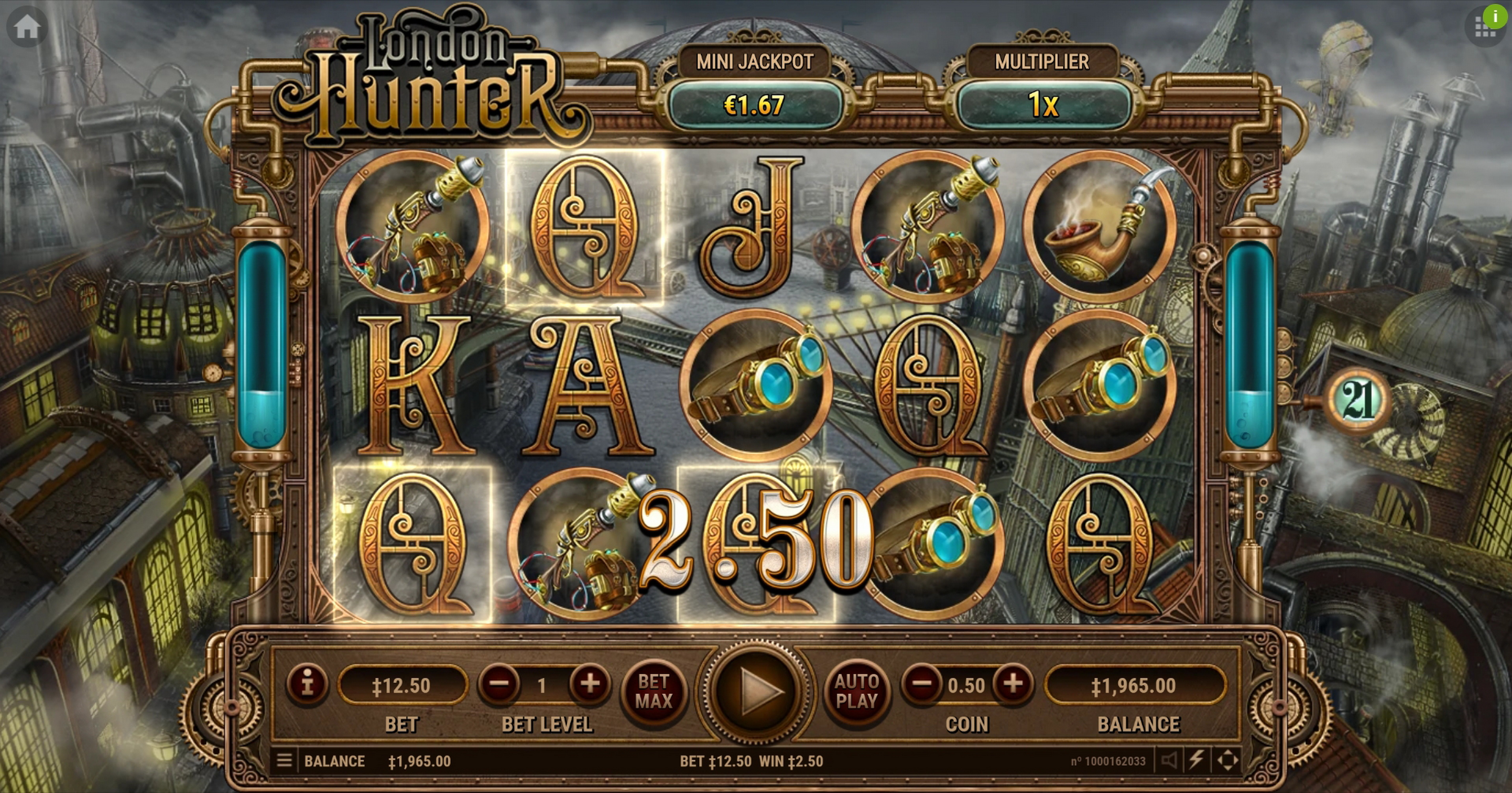 Win Money in London Hunter Free Slot Game by Habanero