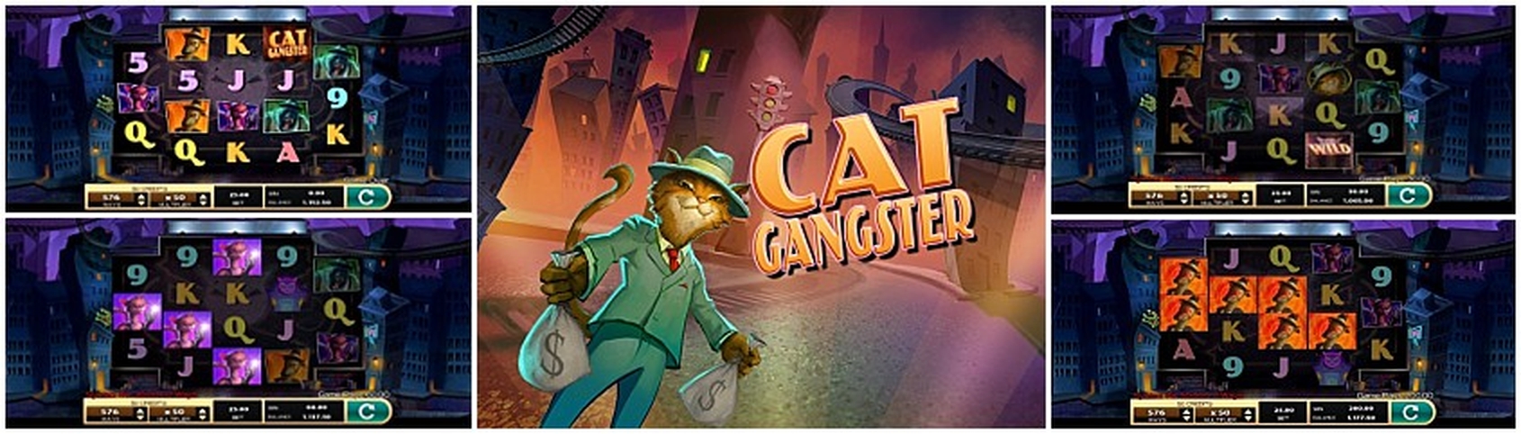 The Cat Gangster Online Slot Demo Game by High 5 Games