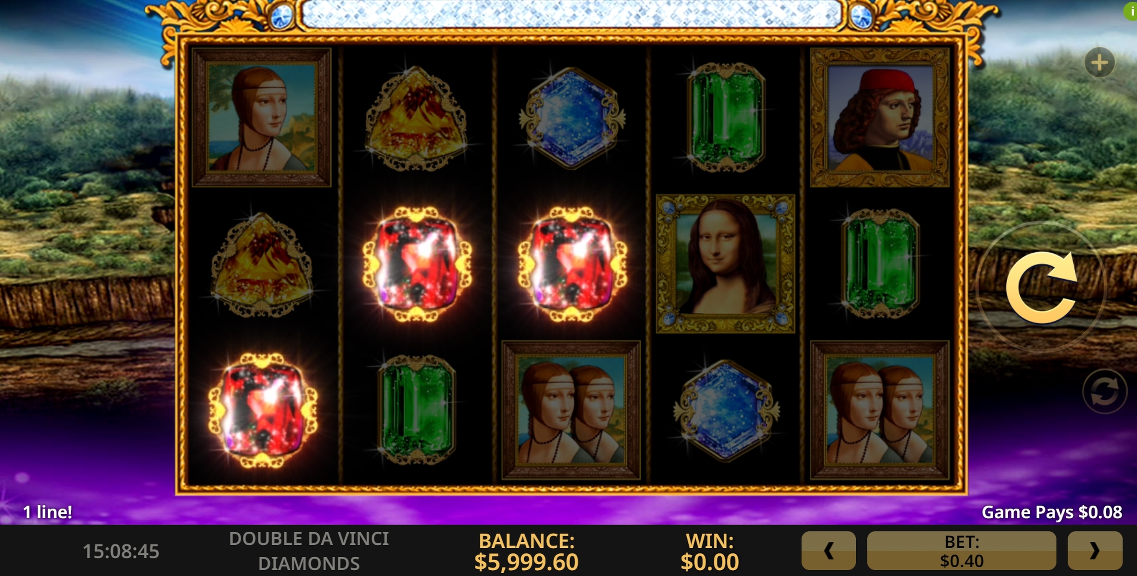 Double Da Vinci Diamonds Slot Machine