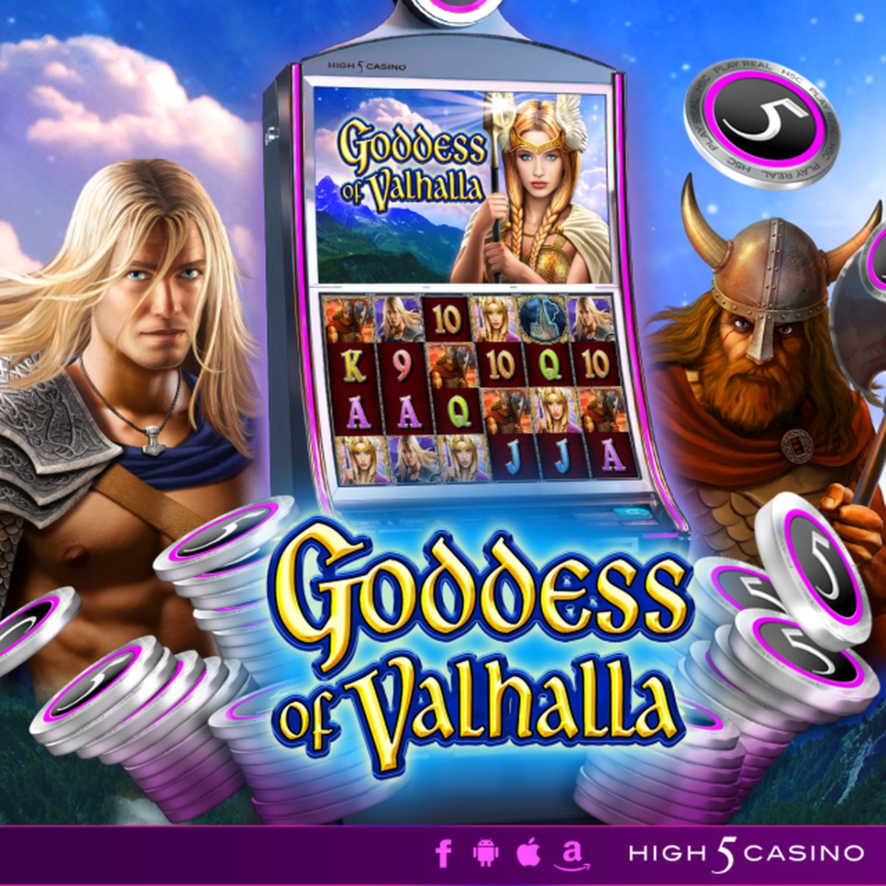 The Goddess of Valhalla Online Slot Demo Game by High 5 Games