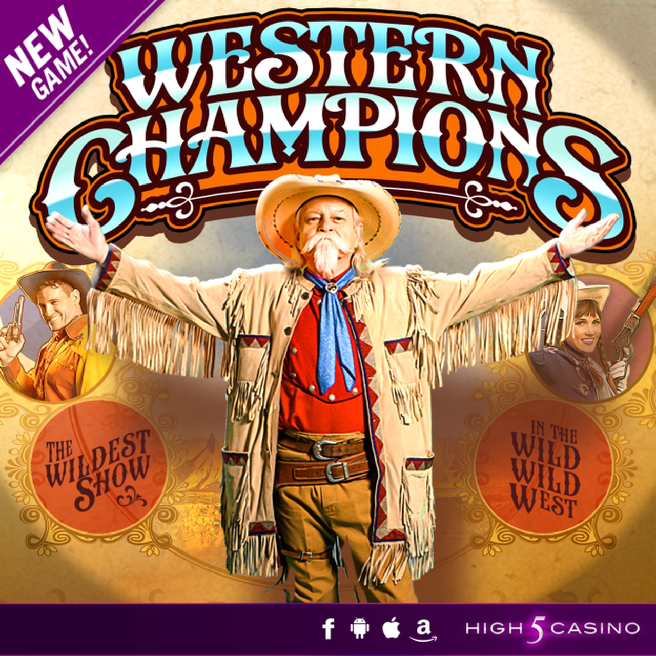 The Western Champions Online Slot Demo Game by High 5 Games