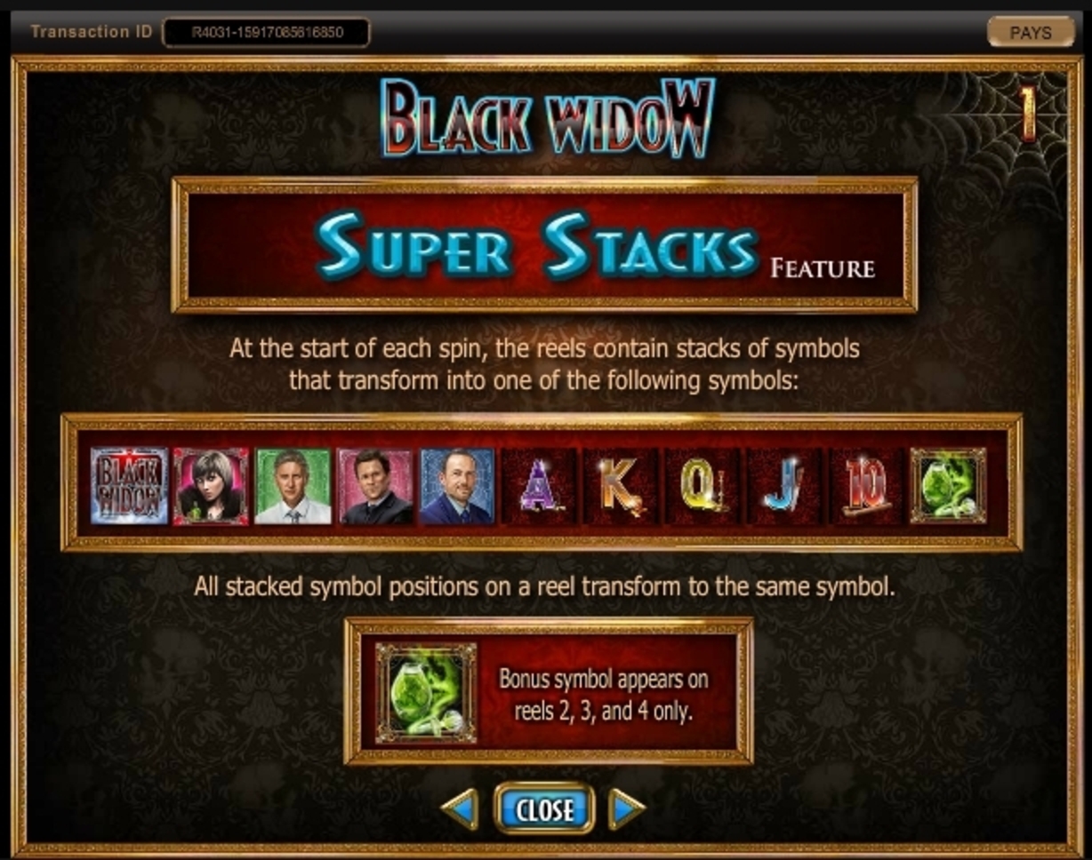 play black widow slots for free