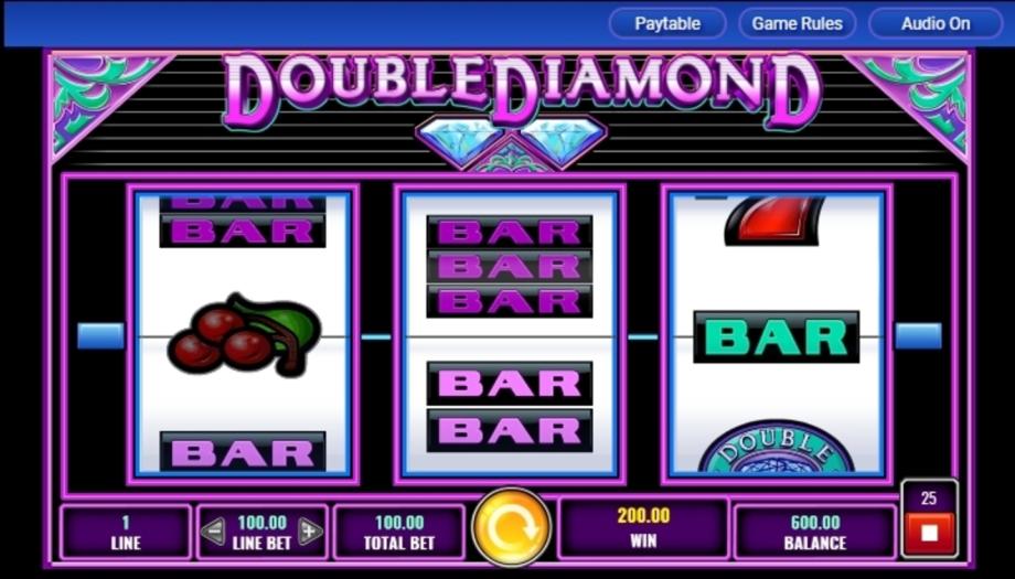 free double diamond slot machine games