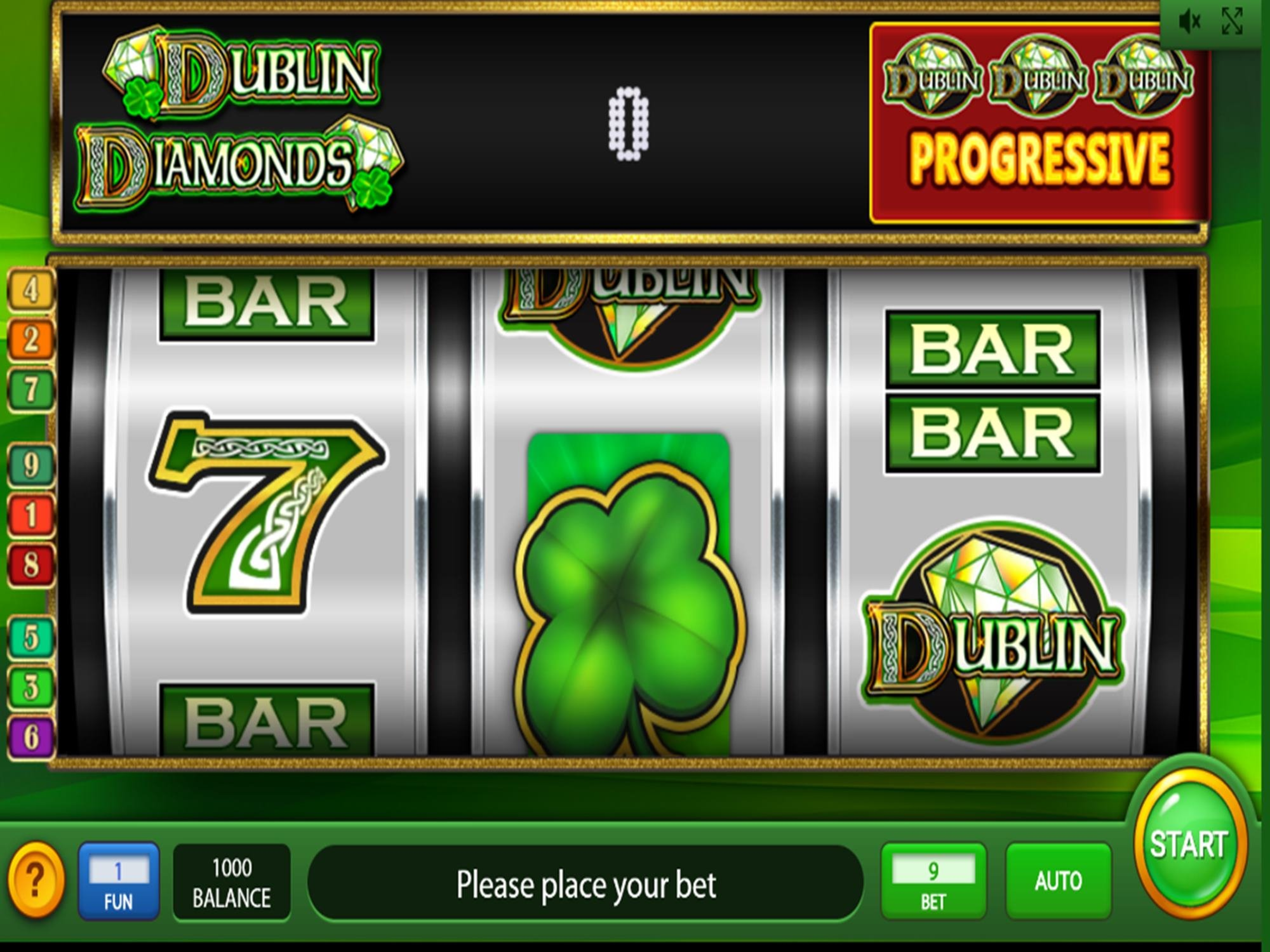 Diamond dublin slot