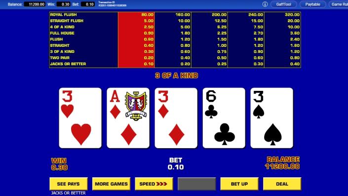 how to win video poker slot machines