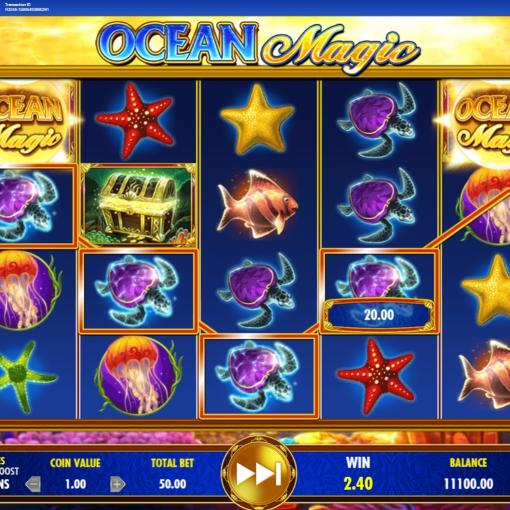 ocean magic slot machine locations