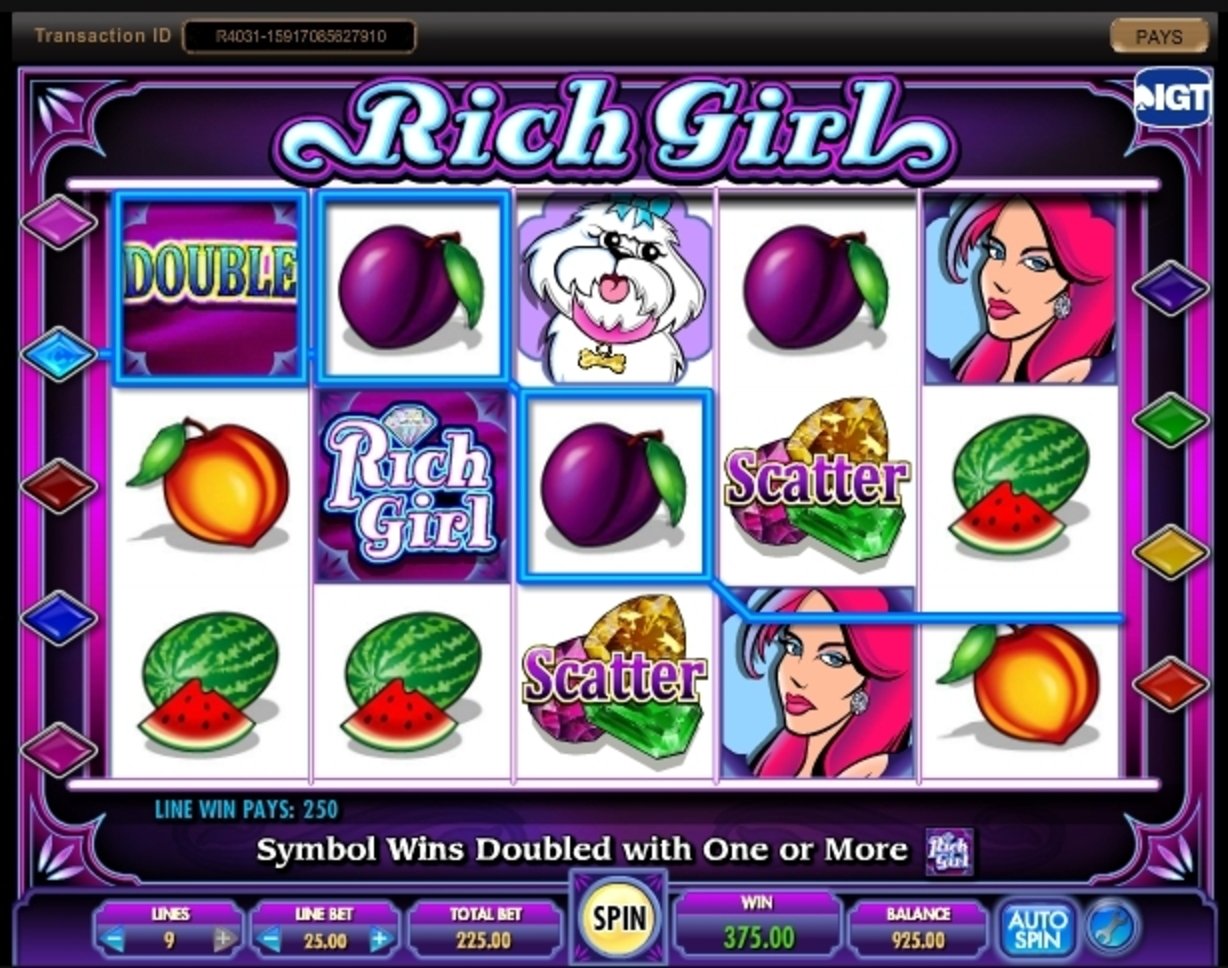 Win Money in She's a Rich Girl Free Slot Game by IGT