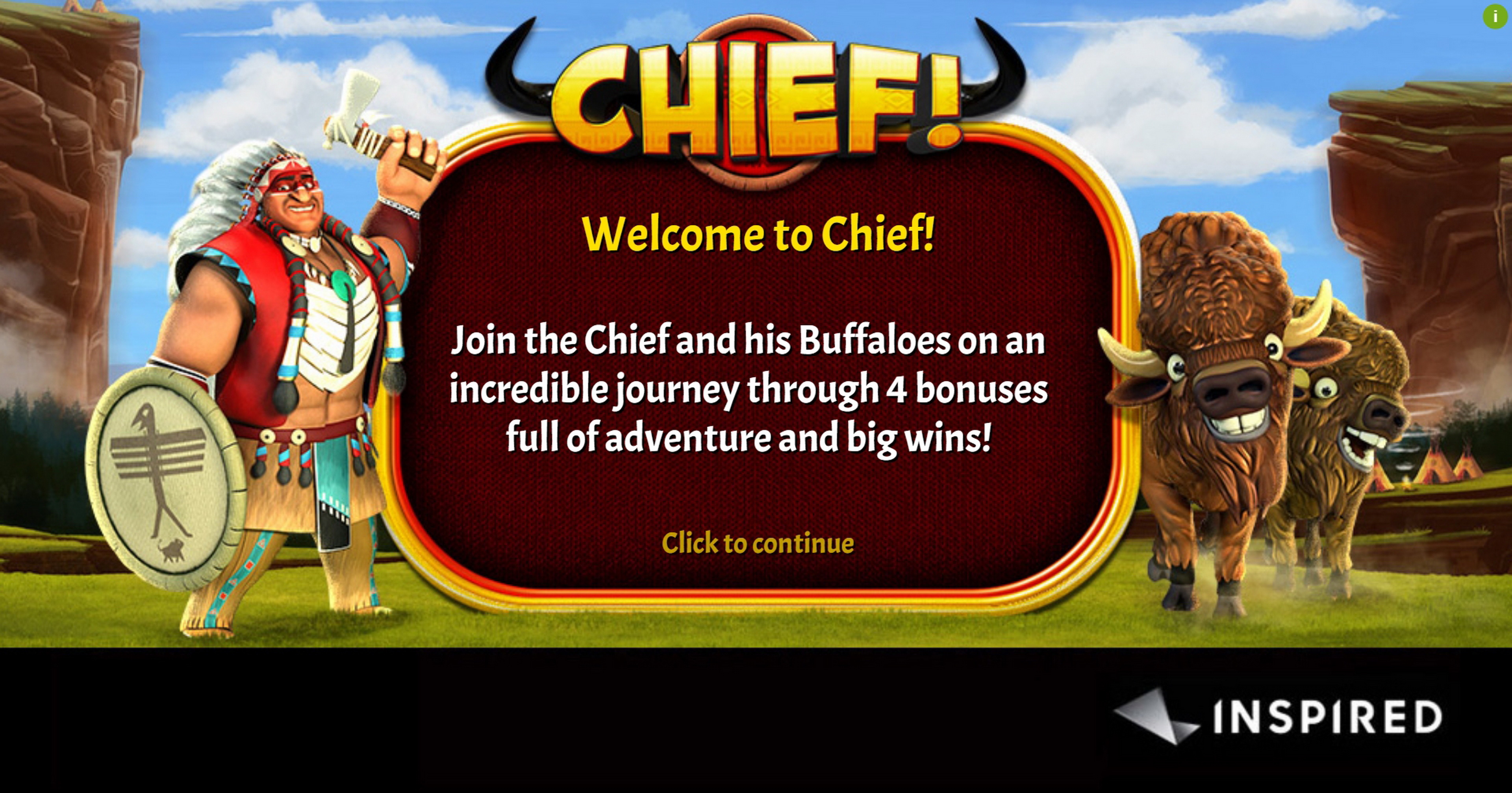 Play Chief! Free Casino Slot Game by Inspired Gaming