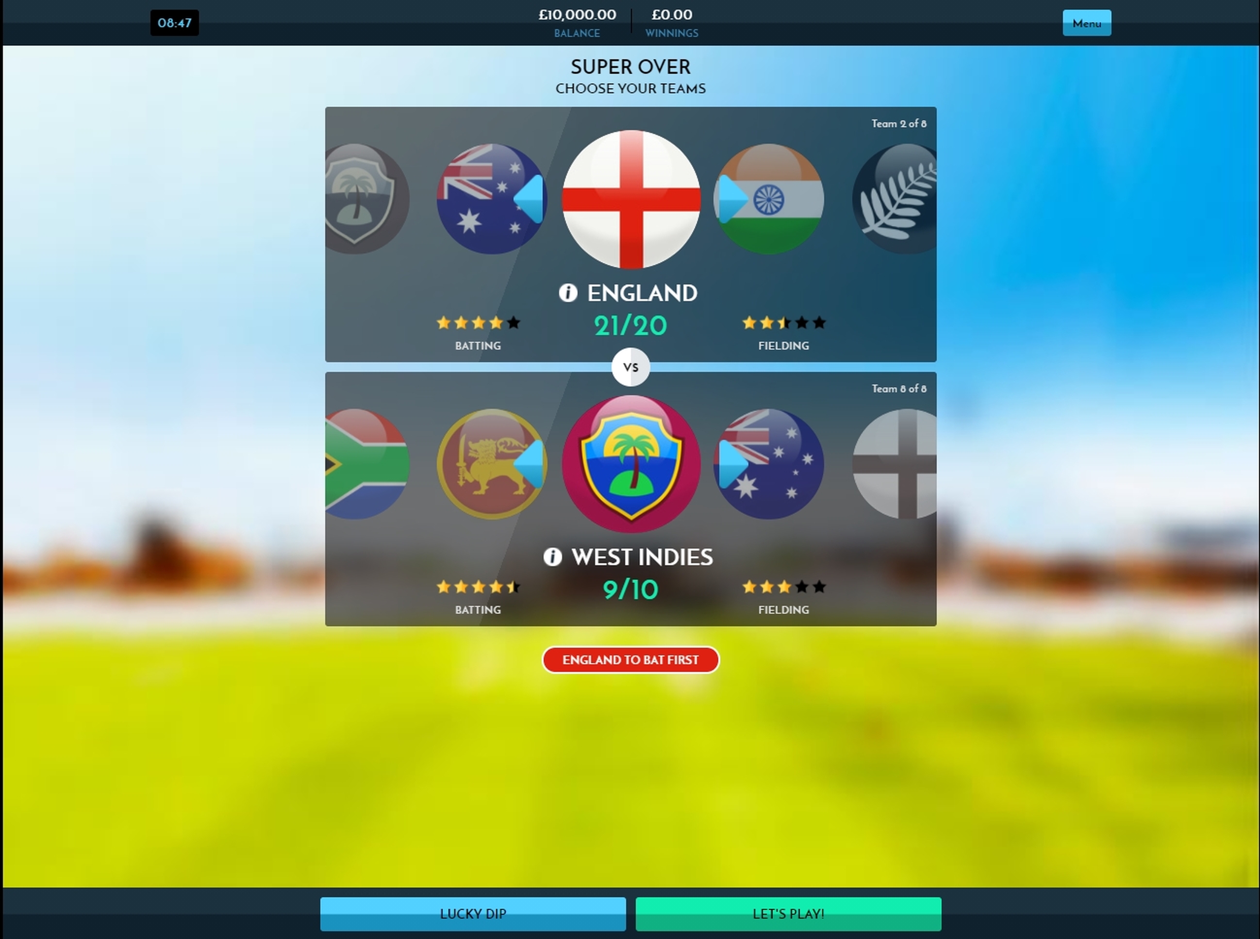 Play Rush Cricket Live Free Casino Slot Game by Inspired Gaming