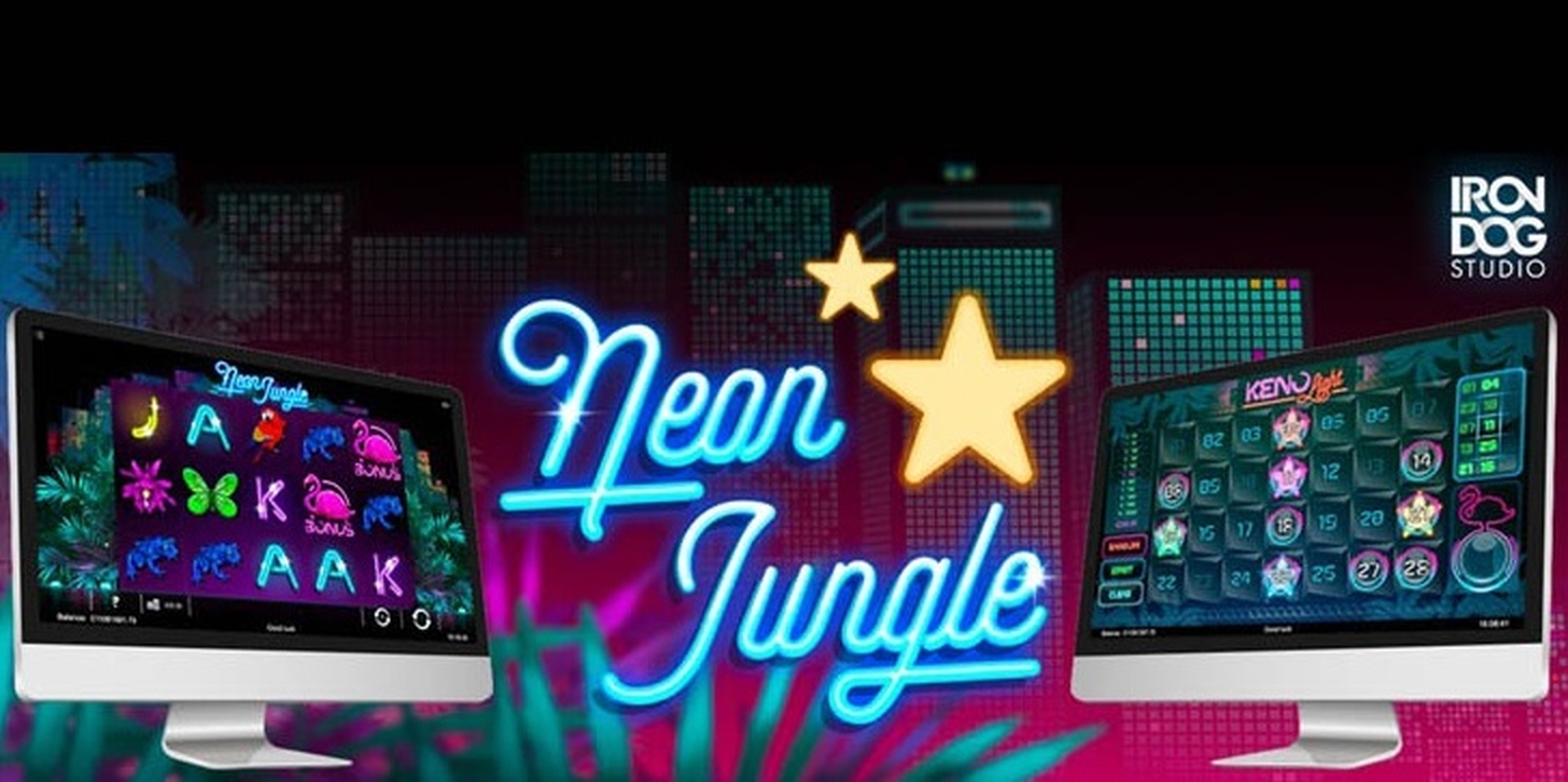 Neon Jungle Online Slot Demo Game by Iron Dog Studios