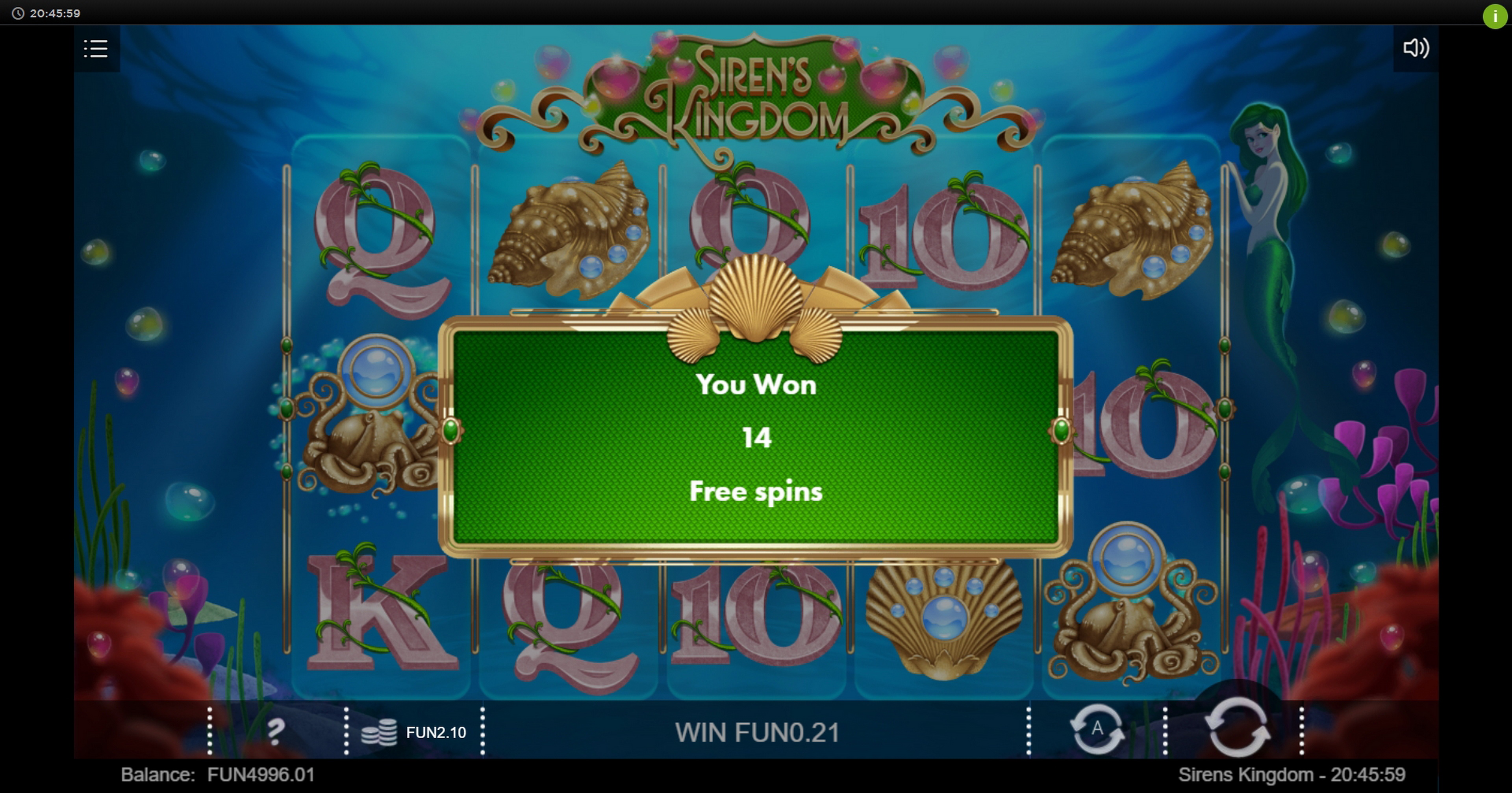 Sirens Kingdom Slot