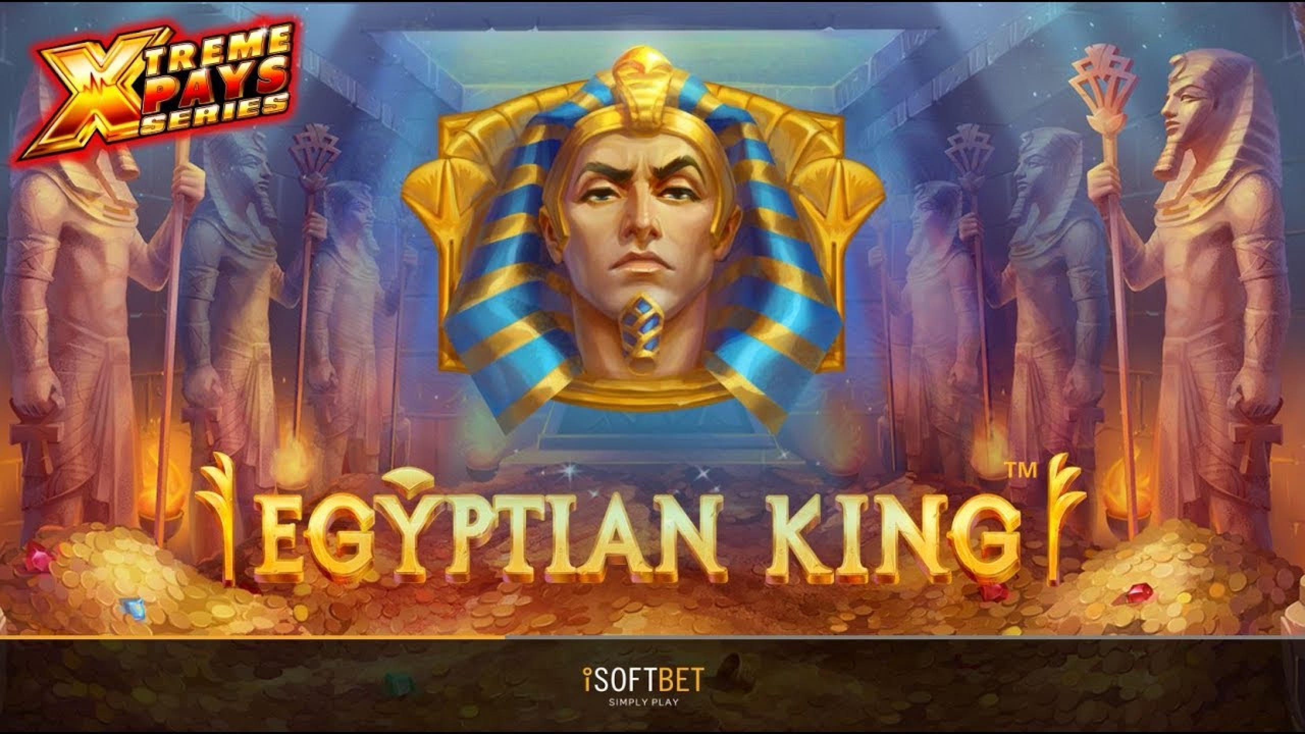 Egyptian King Online Slot Demo Game by iSoftBet