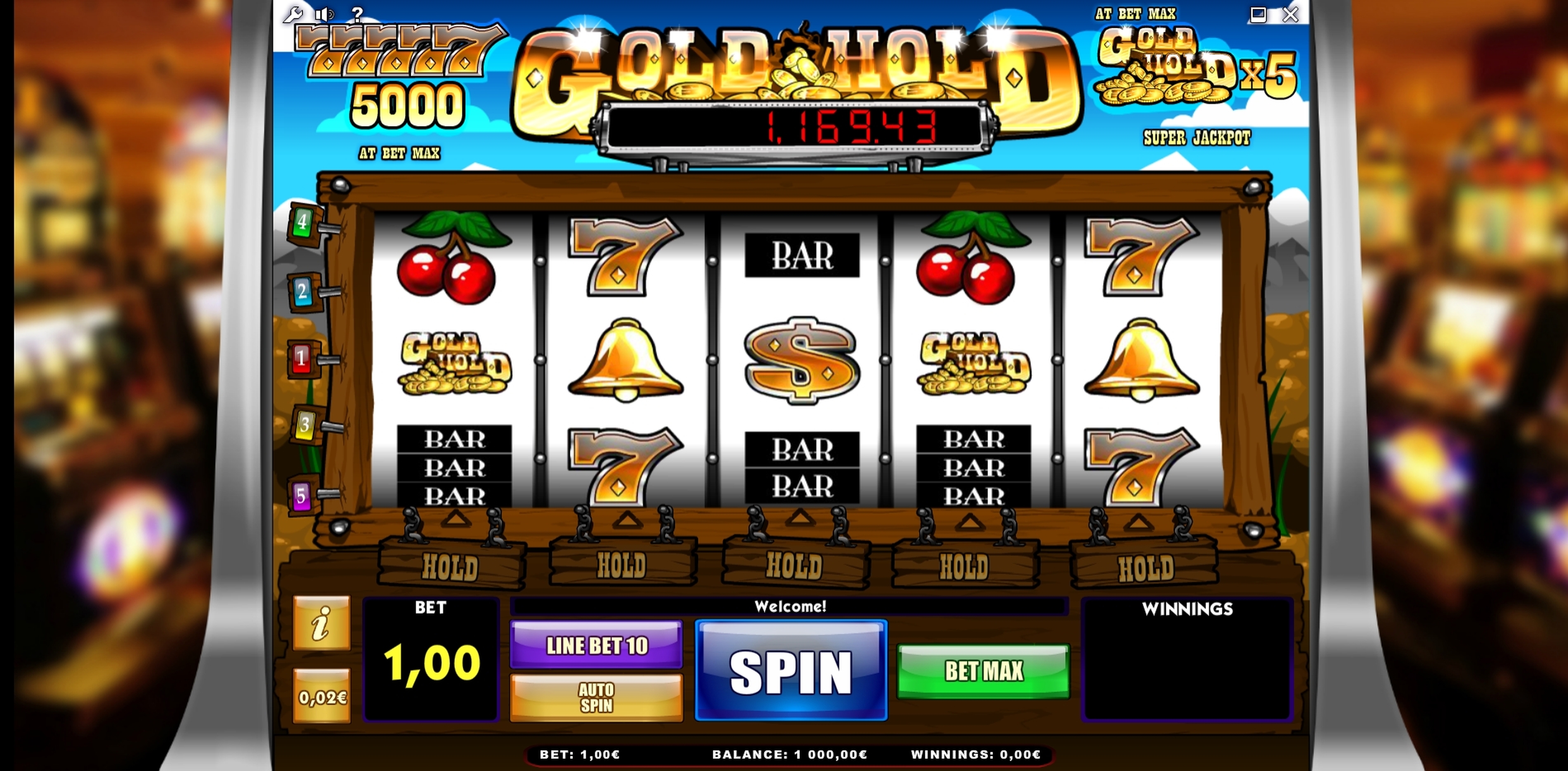 Reels in Gold Hold Slot Game by iSoftBet