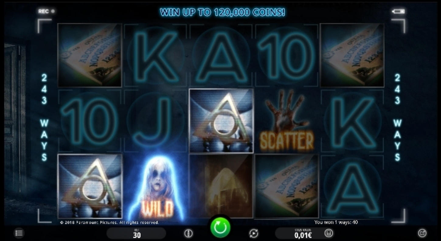 Win Money in Paranormal Activity Free Slot Game by iSoftBet