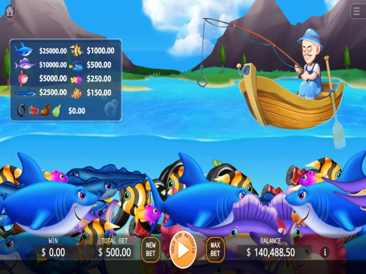 I went Bass fishing for a big win on my favorite slot machine