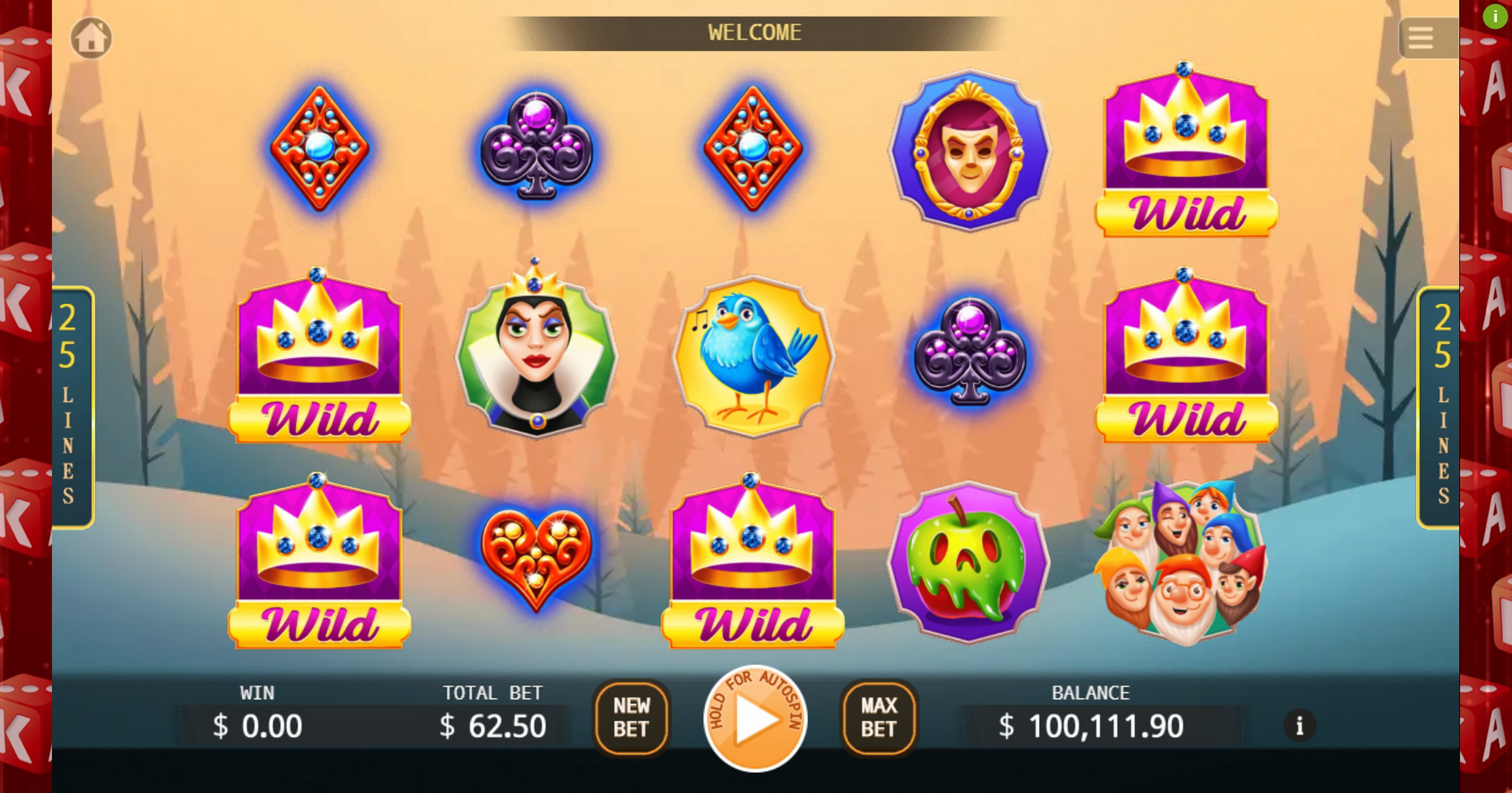 Reels in Snow White (Ka Gaming) Slot Game by KA Gaming