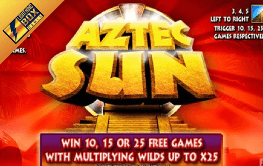 The Aztec Sun Online Slot Demo Game by Lightning Box