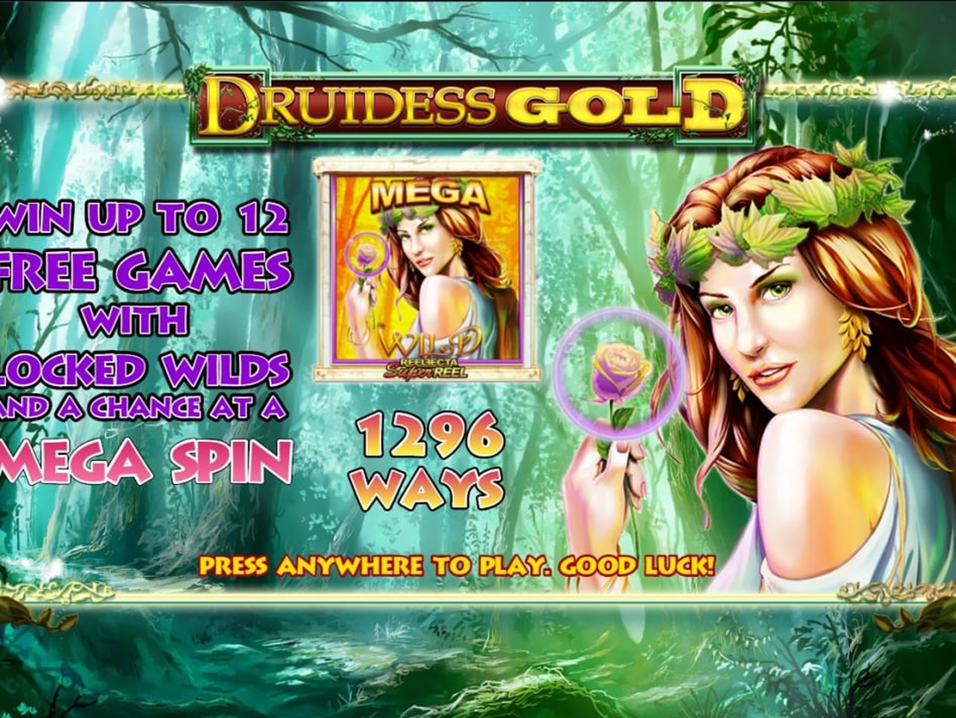 The Druidess Gold Online Slot Demo Game by Lightning Box
