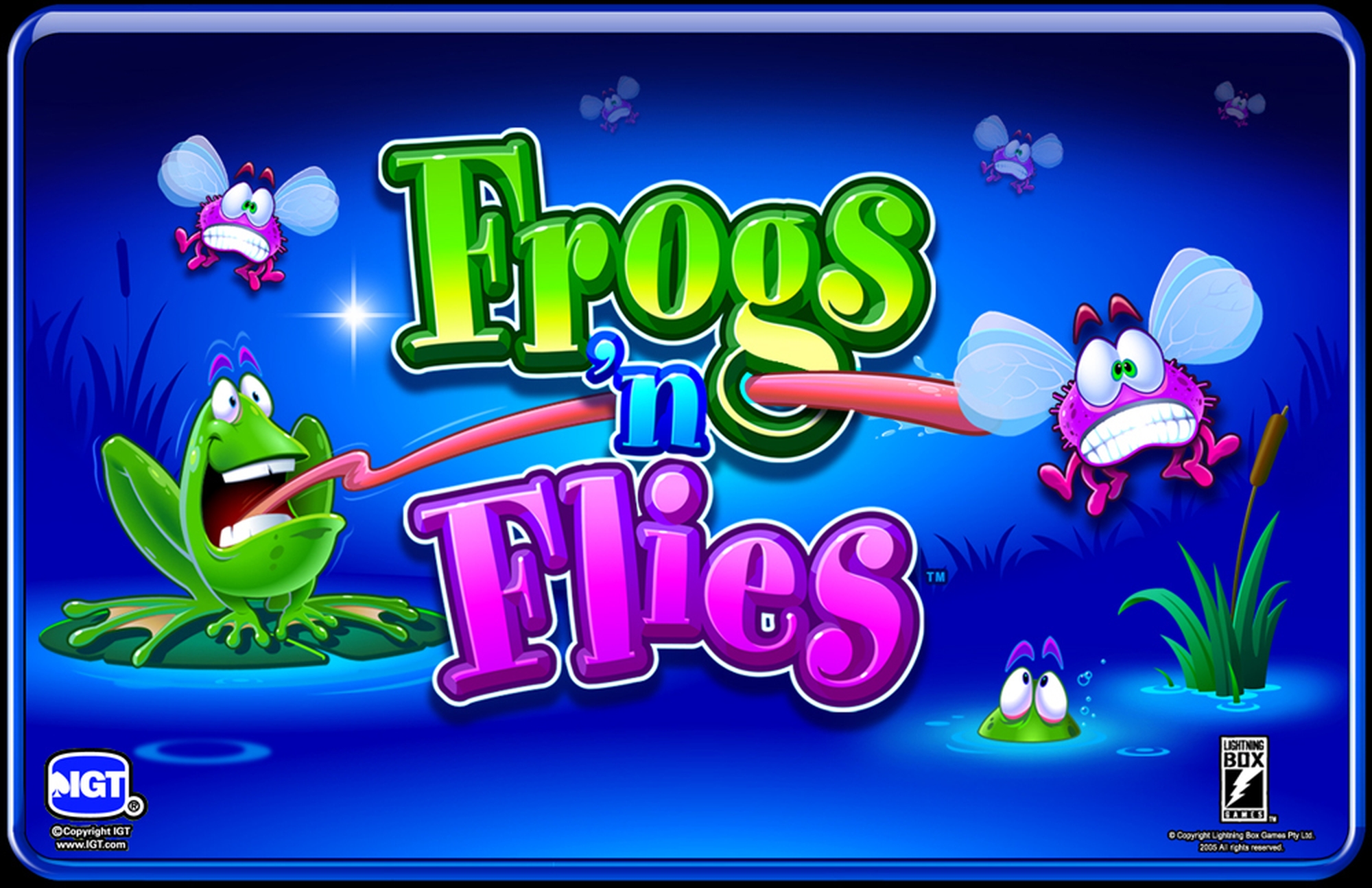 The Frogs 'n Flies Online Slot Demo Game by Lightning Box