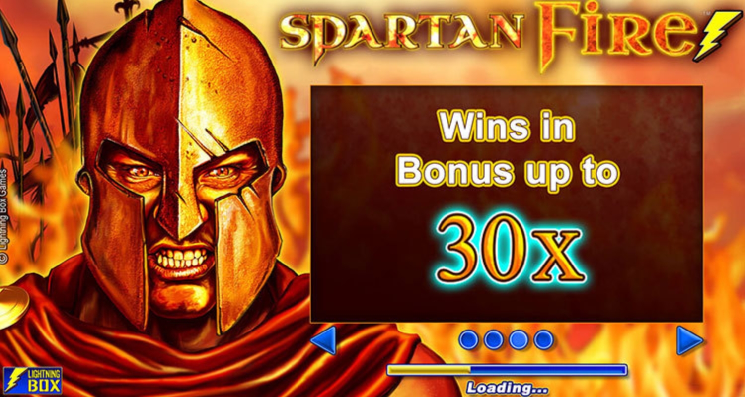 The Spartan Fire Online Slot Demo Game by Lightning Box