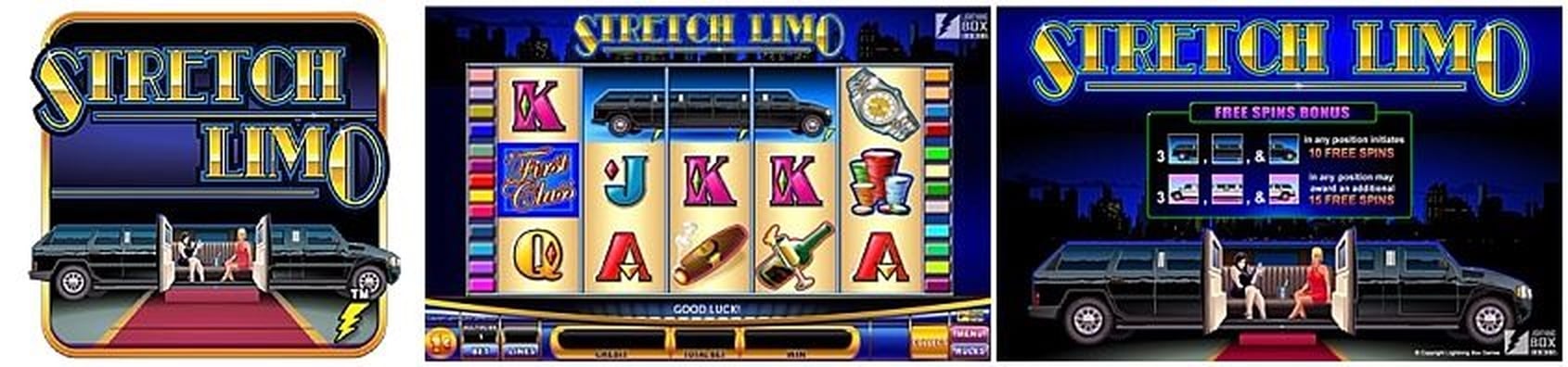 The Stretch Limo Online Slot Demo Game by Lightning Box