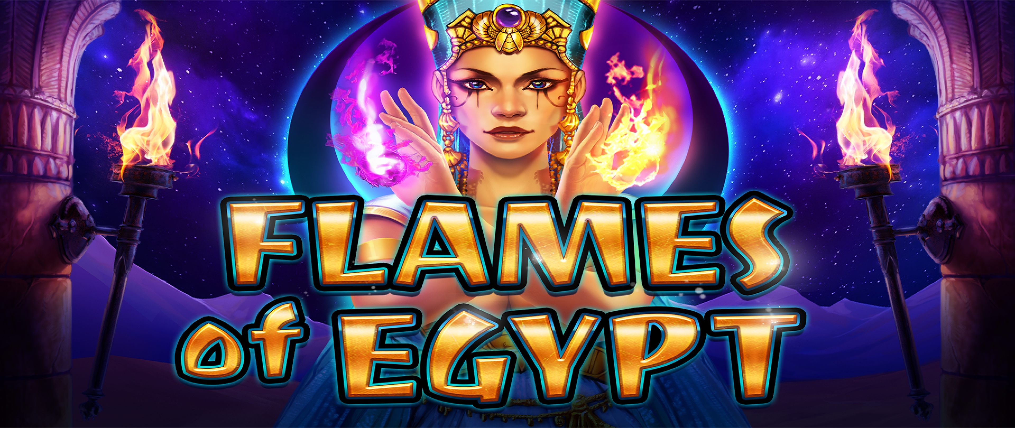 Flames Of Egypt Online Slot Demo Game by Merkur Gaming