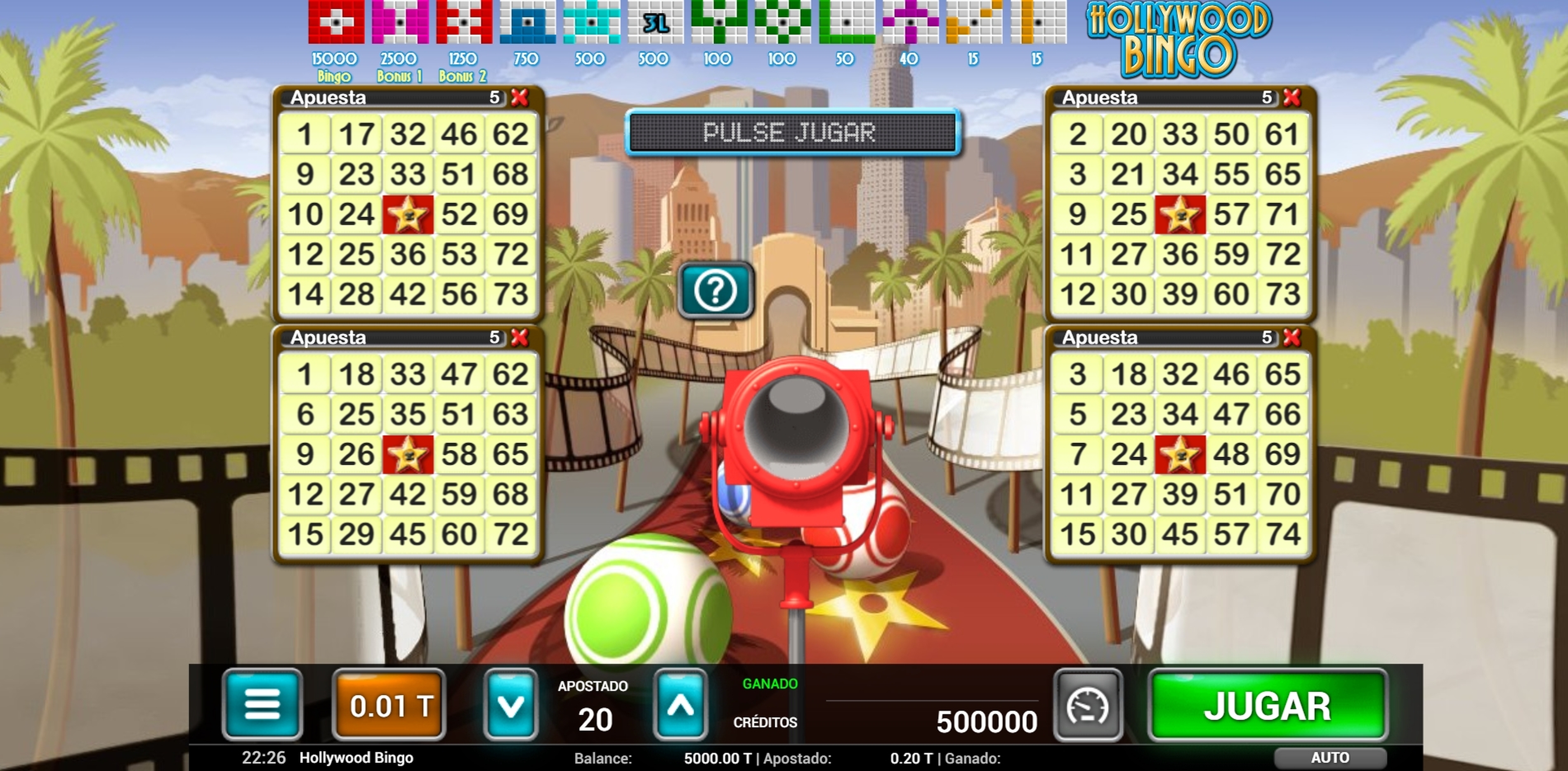 Reels in Hollywood Bingo Slot Game by MGA