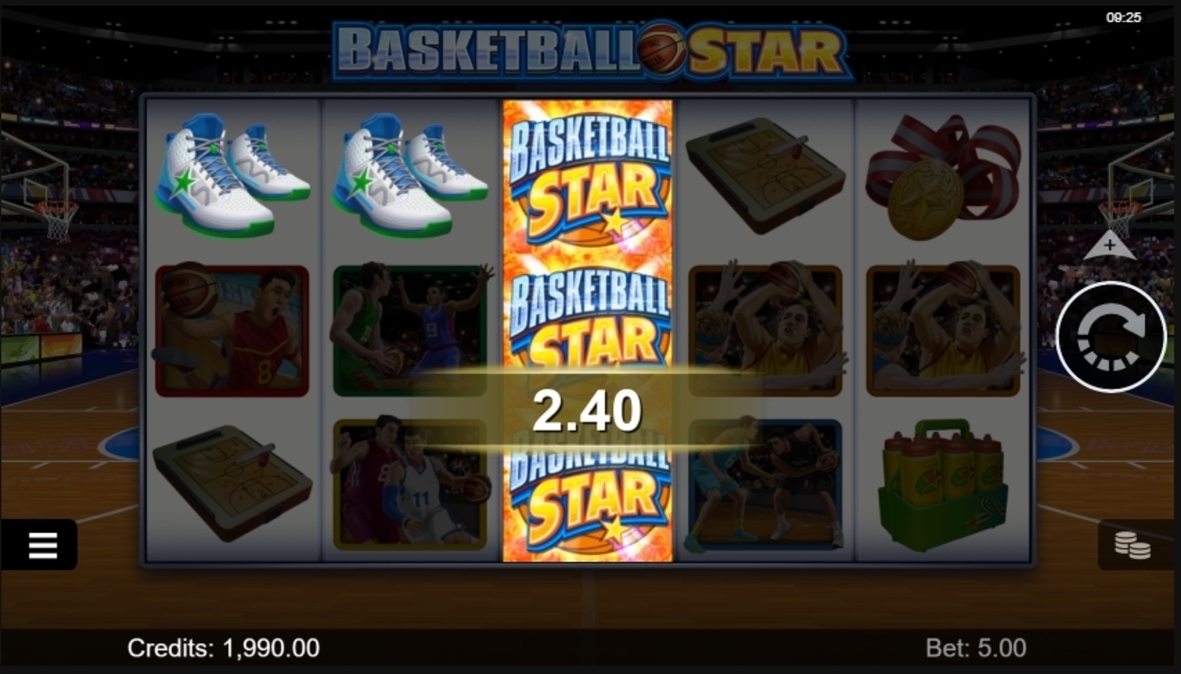 Win Money in Basketball Star Free Slot Game by Microgaming