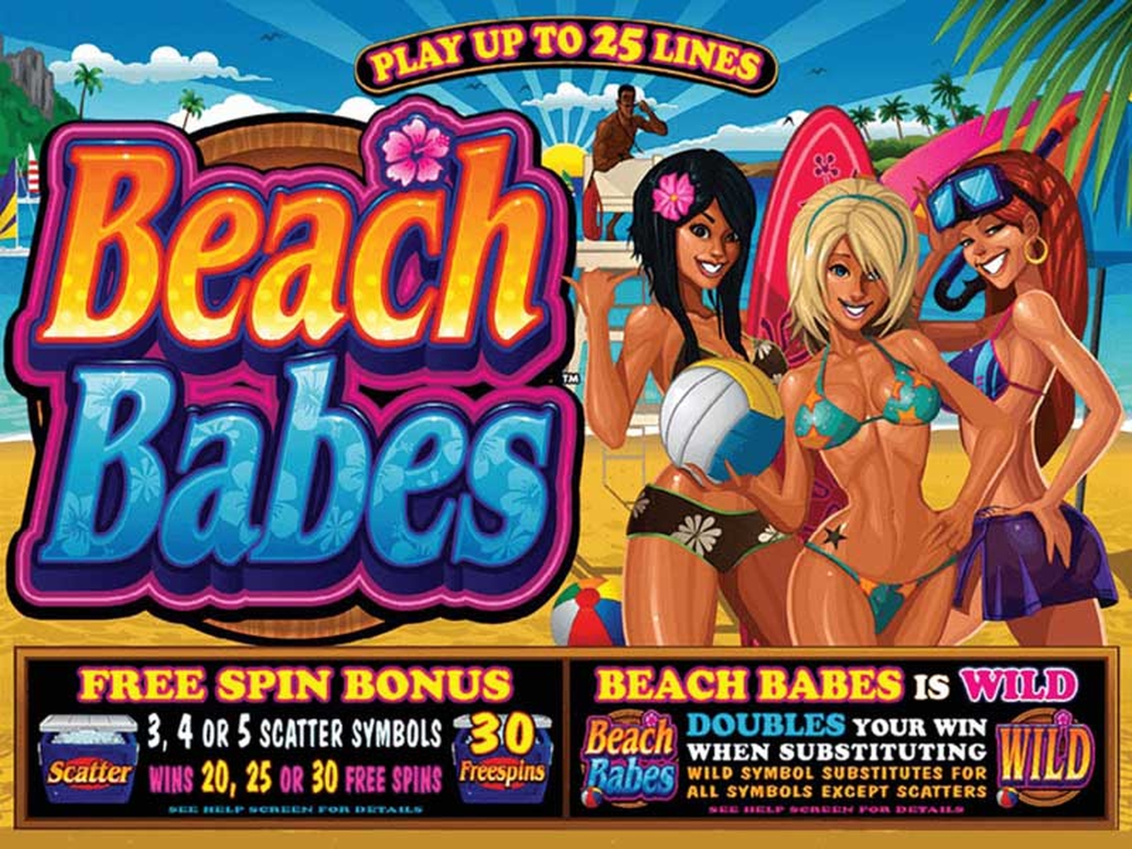 Beach Babes Online Slot Demo Game by Microgaming