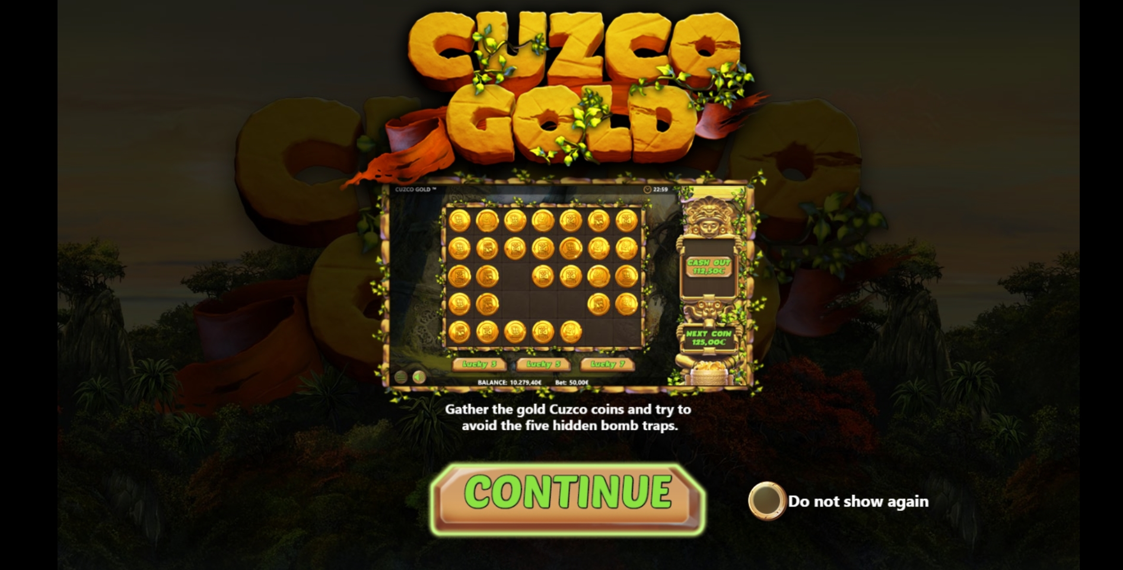 Play Cuzco Gold Free Casino Slot Game by Microgaming