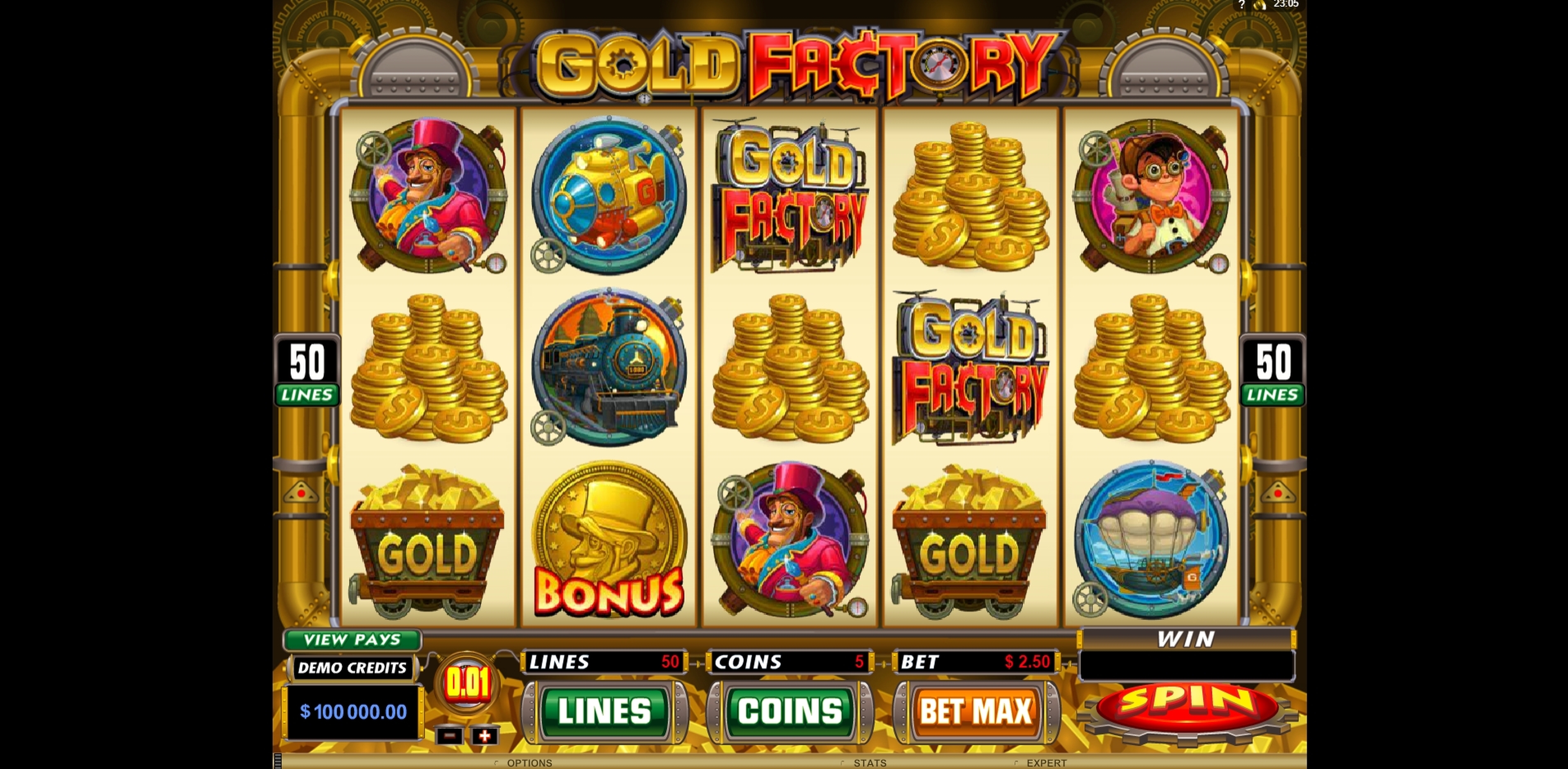 Gold Factory Slot Machine