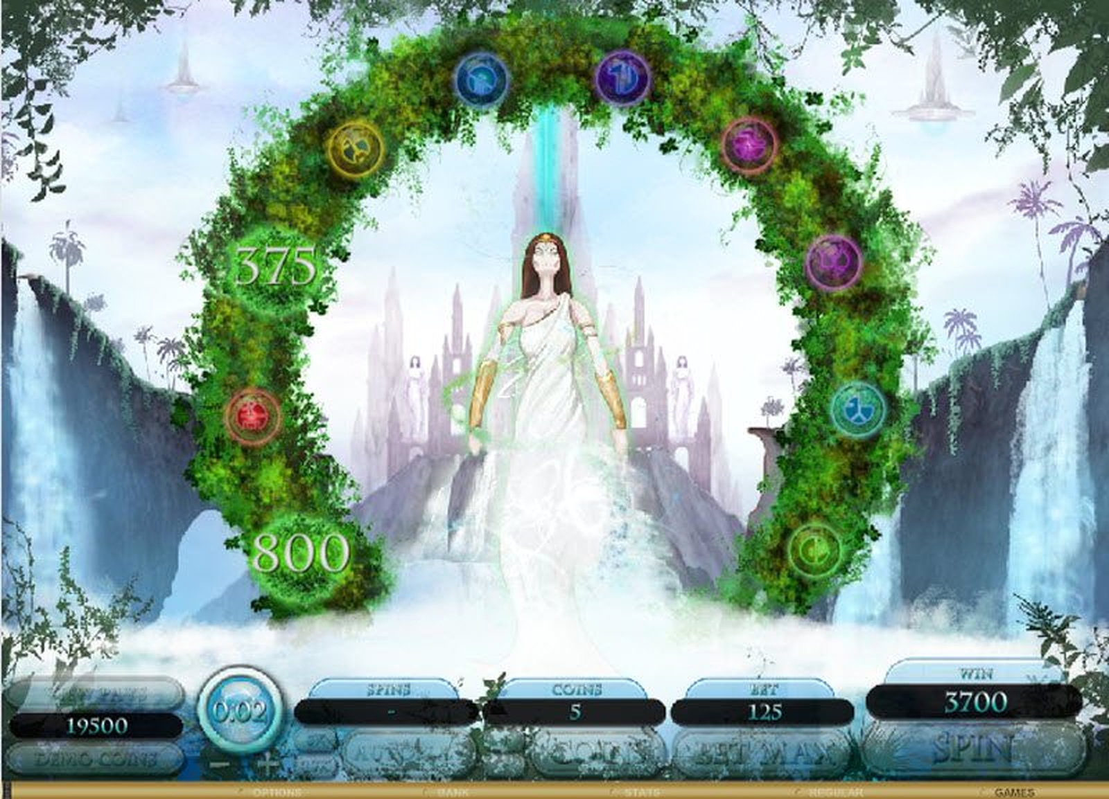 The The Forgotten Land of Lemuria Online Slot Demo Game by Microgaming