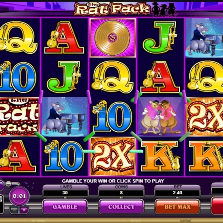 The Rat Pack demo play, Slot Machine Online by Microgaming Review