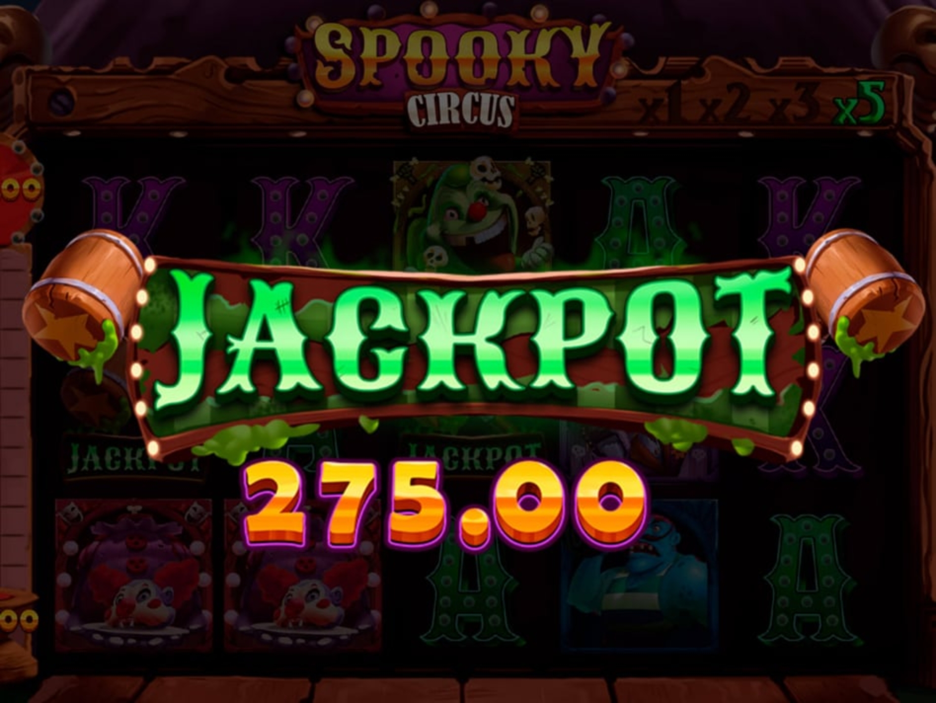 The Spooky Circus Online Slot Demo Game by Mobilots