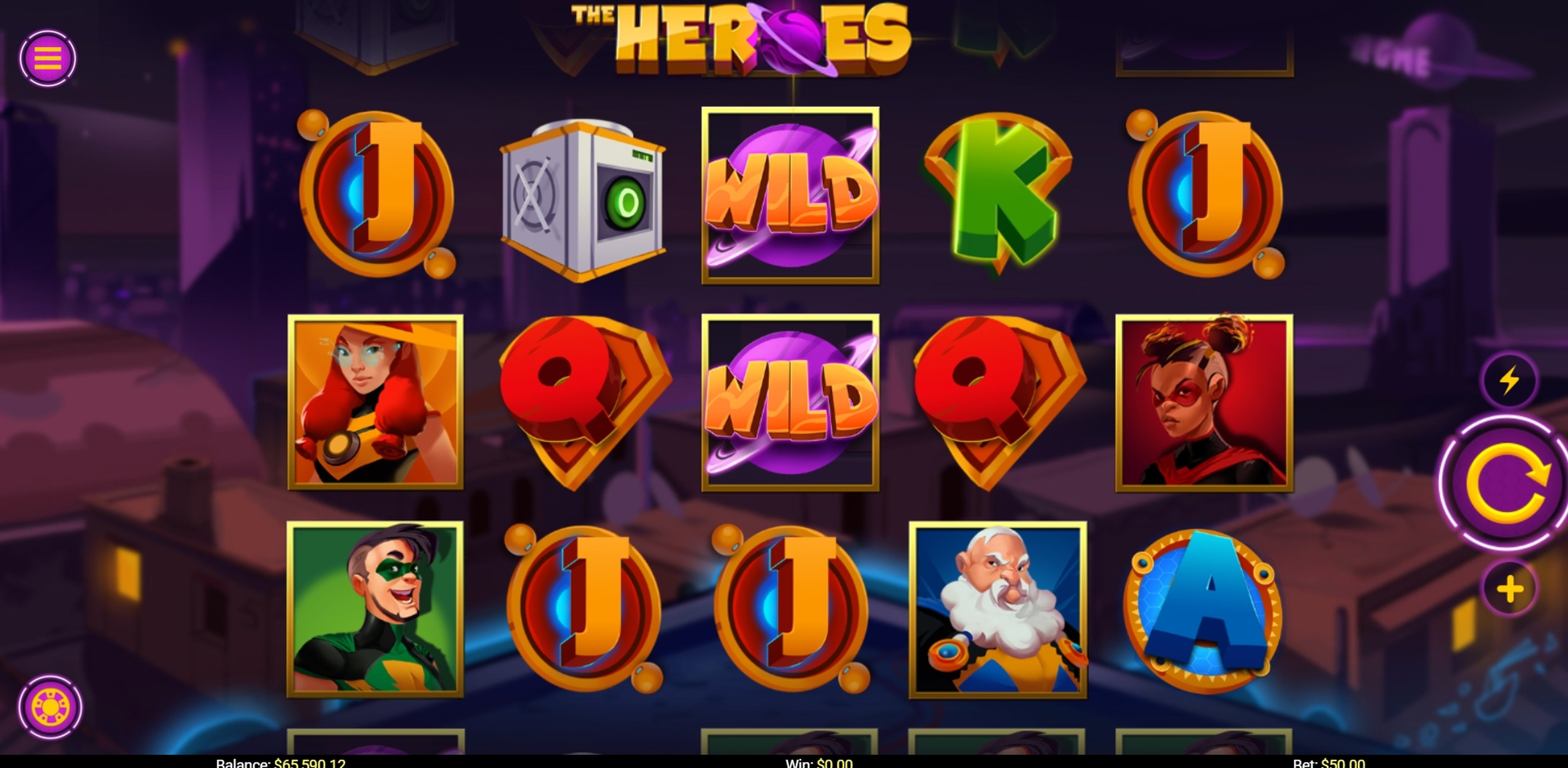 Heroes Realm Slot Machine