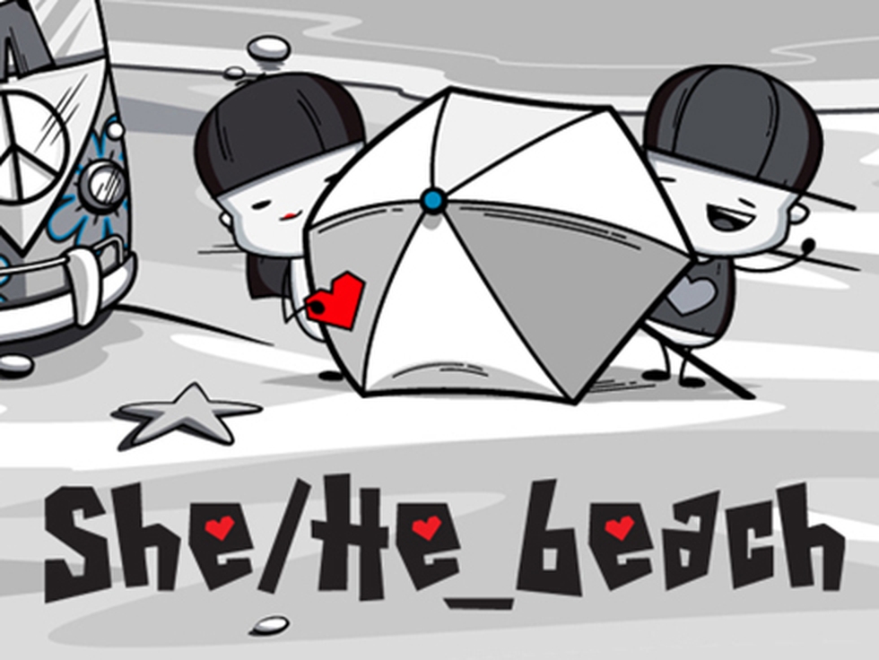 The She/He Beach Online Slot Demo Game by Mr Slotty