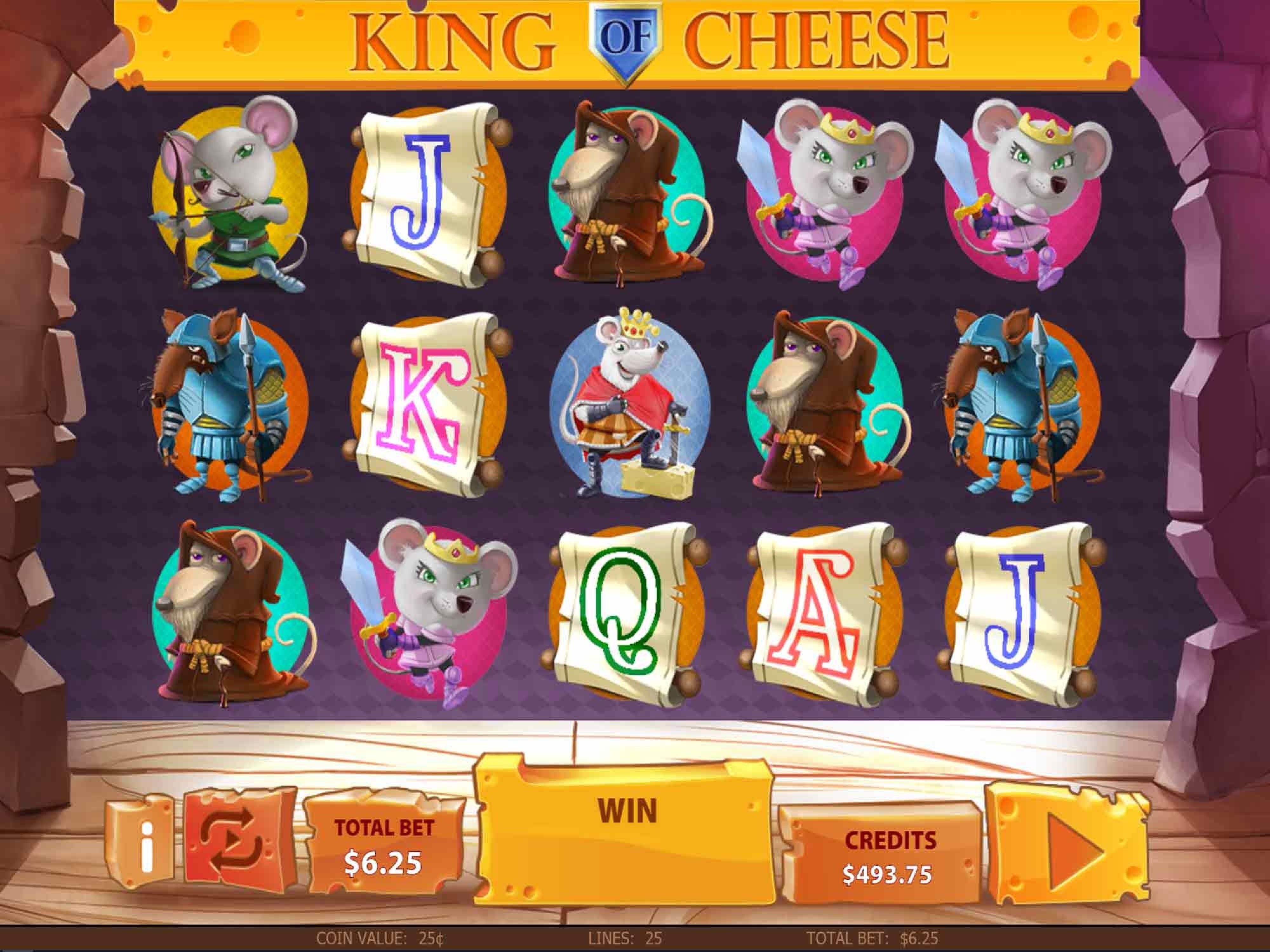 King of Cheese Online Slot Demo Game by Multislot