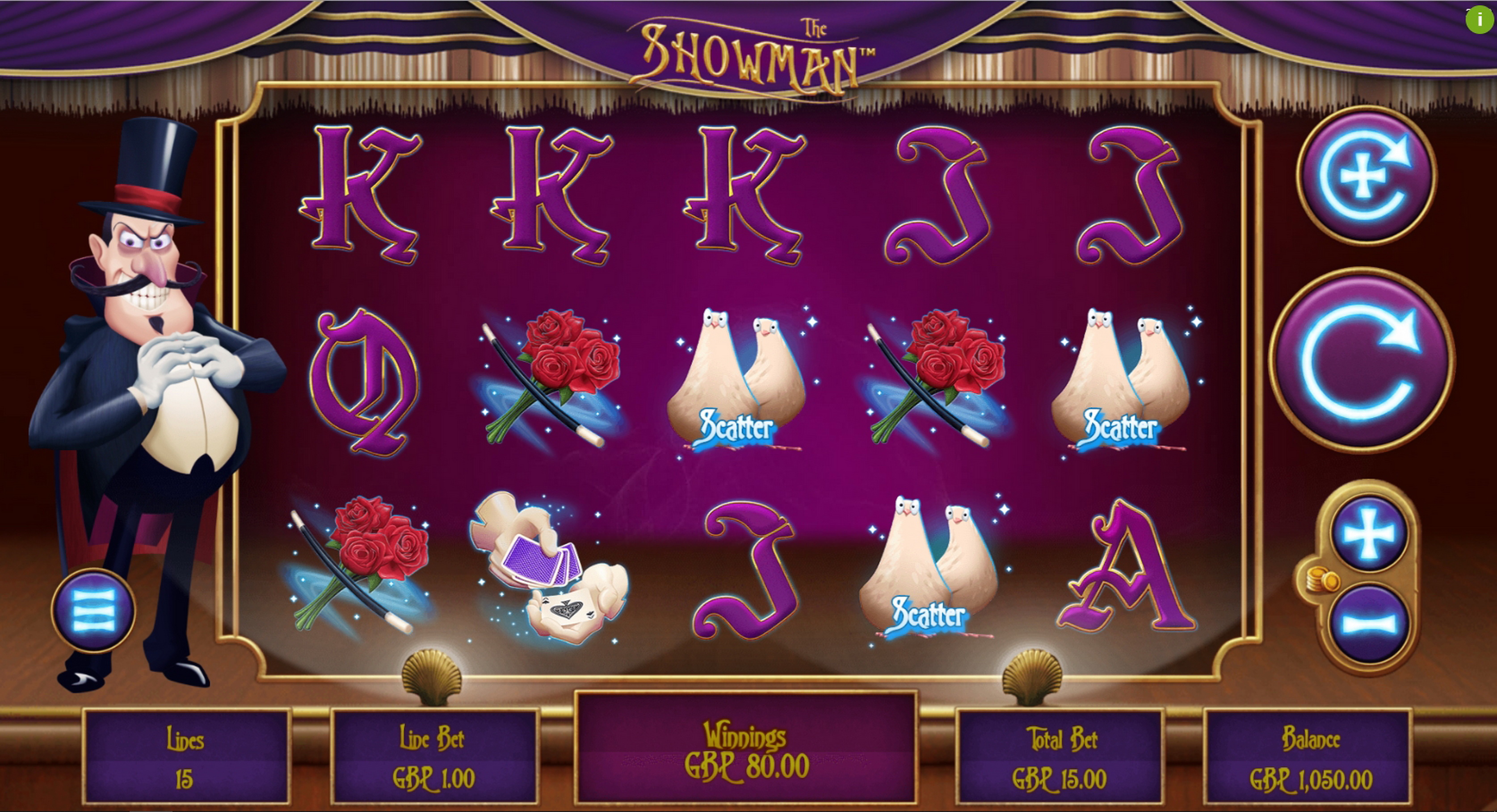 the showman slot