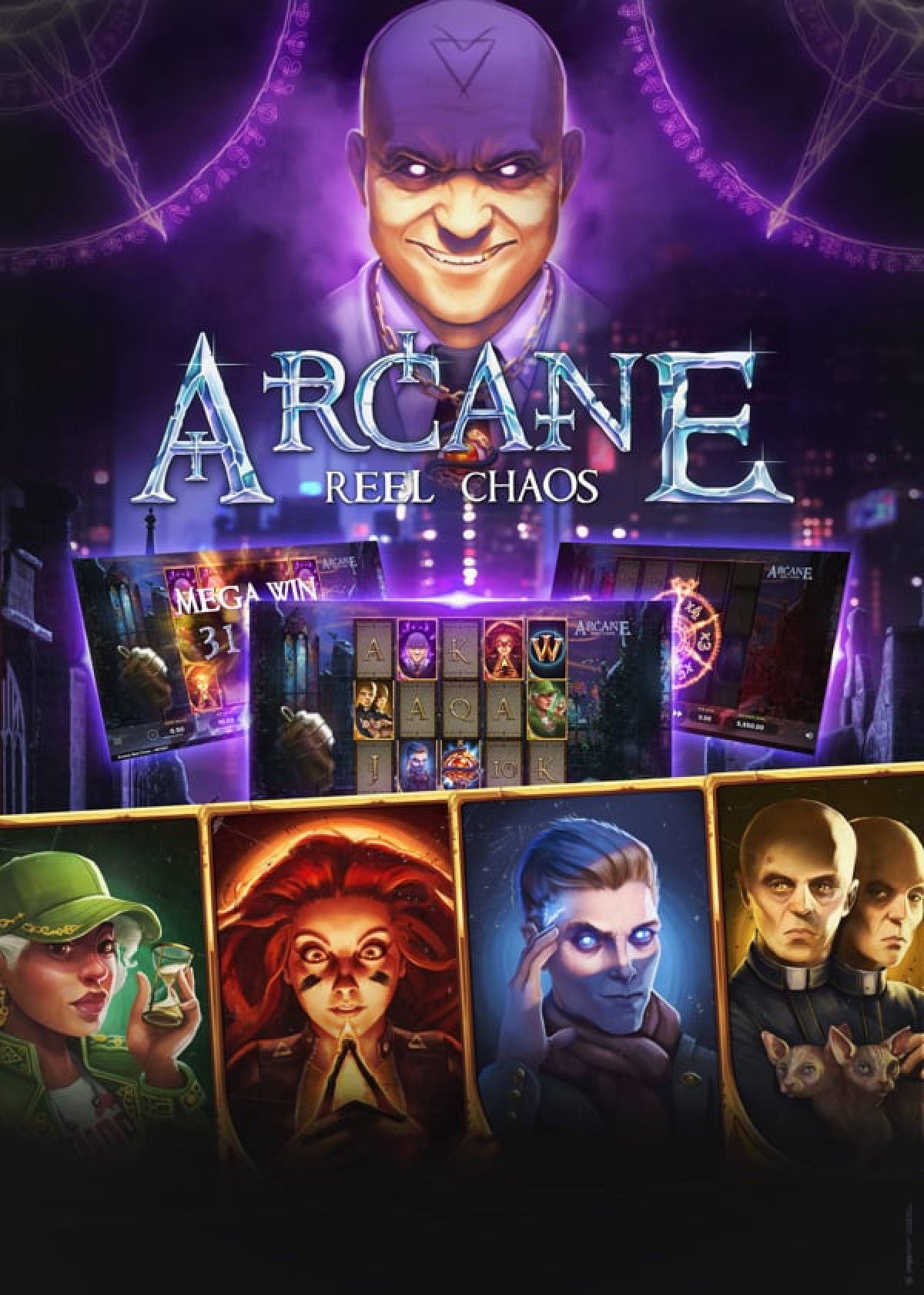 The Arcane Reel Chaos Online Slot Demo Game by NetEnt