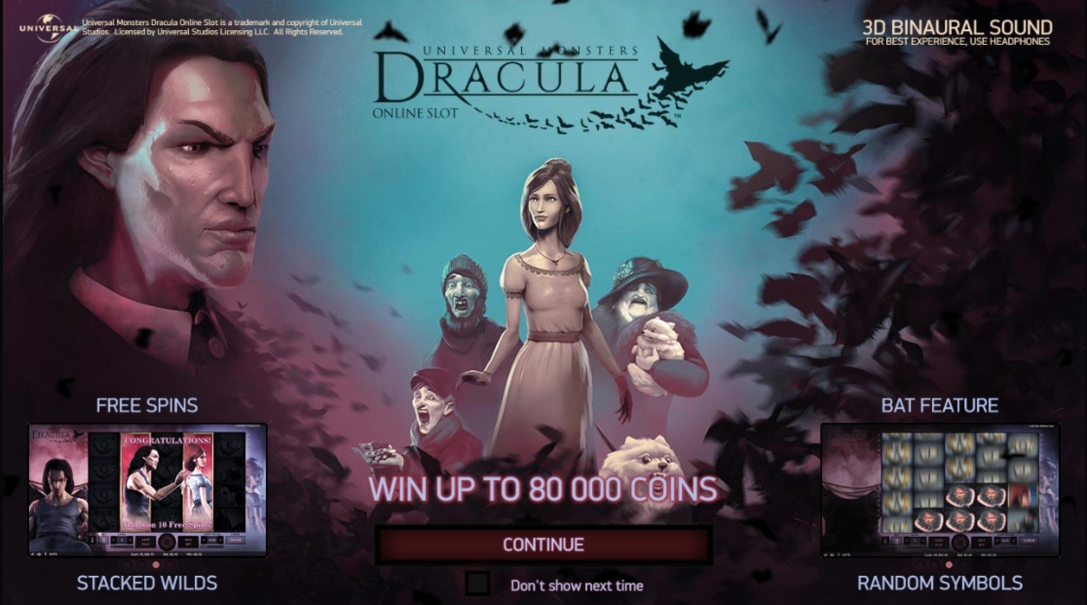 Play Dracula Free Casino Slot Game by NetEnt