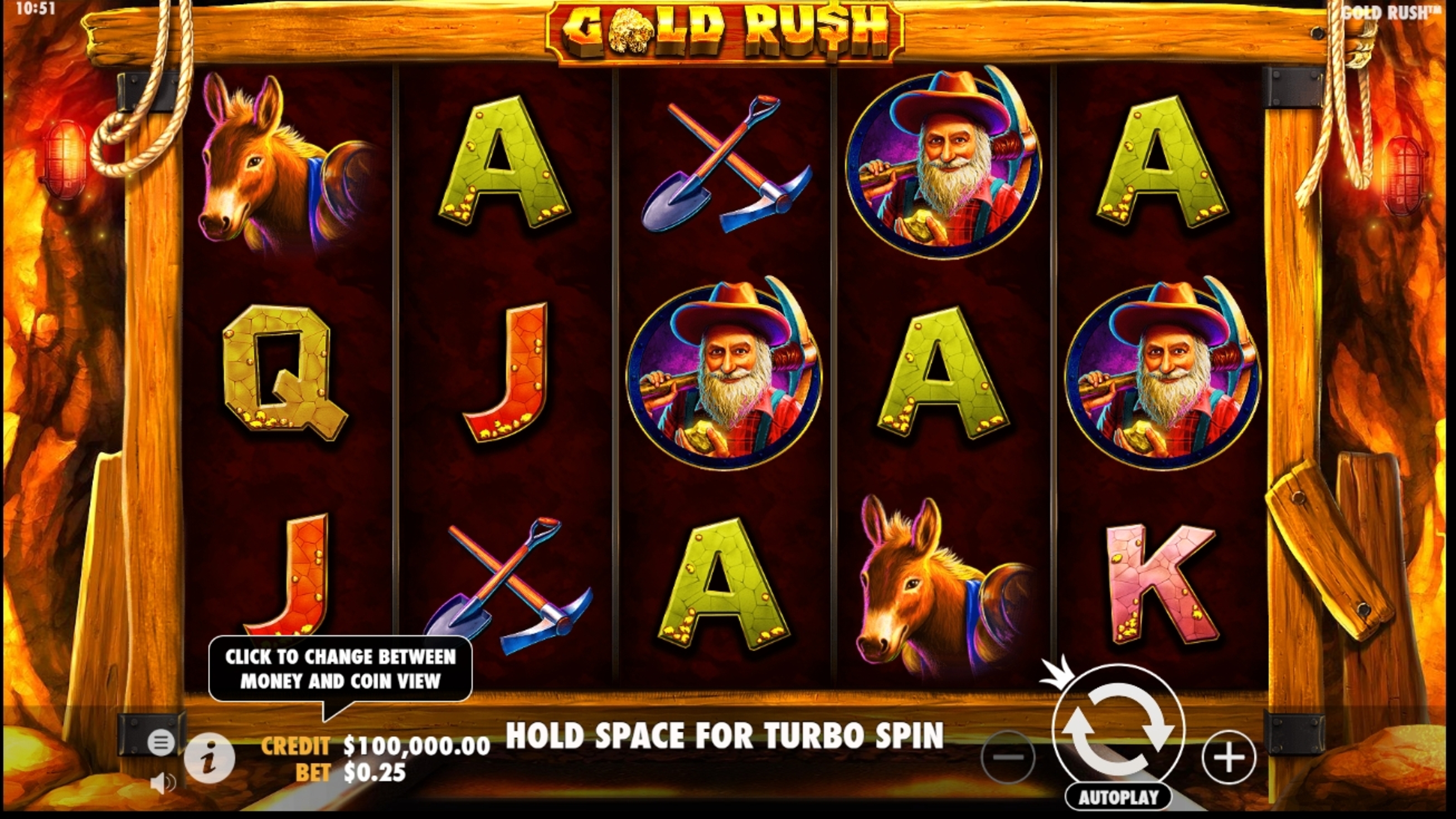 Gold Rush Slot Machine Demo