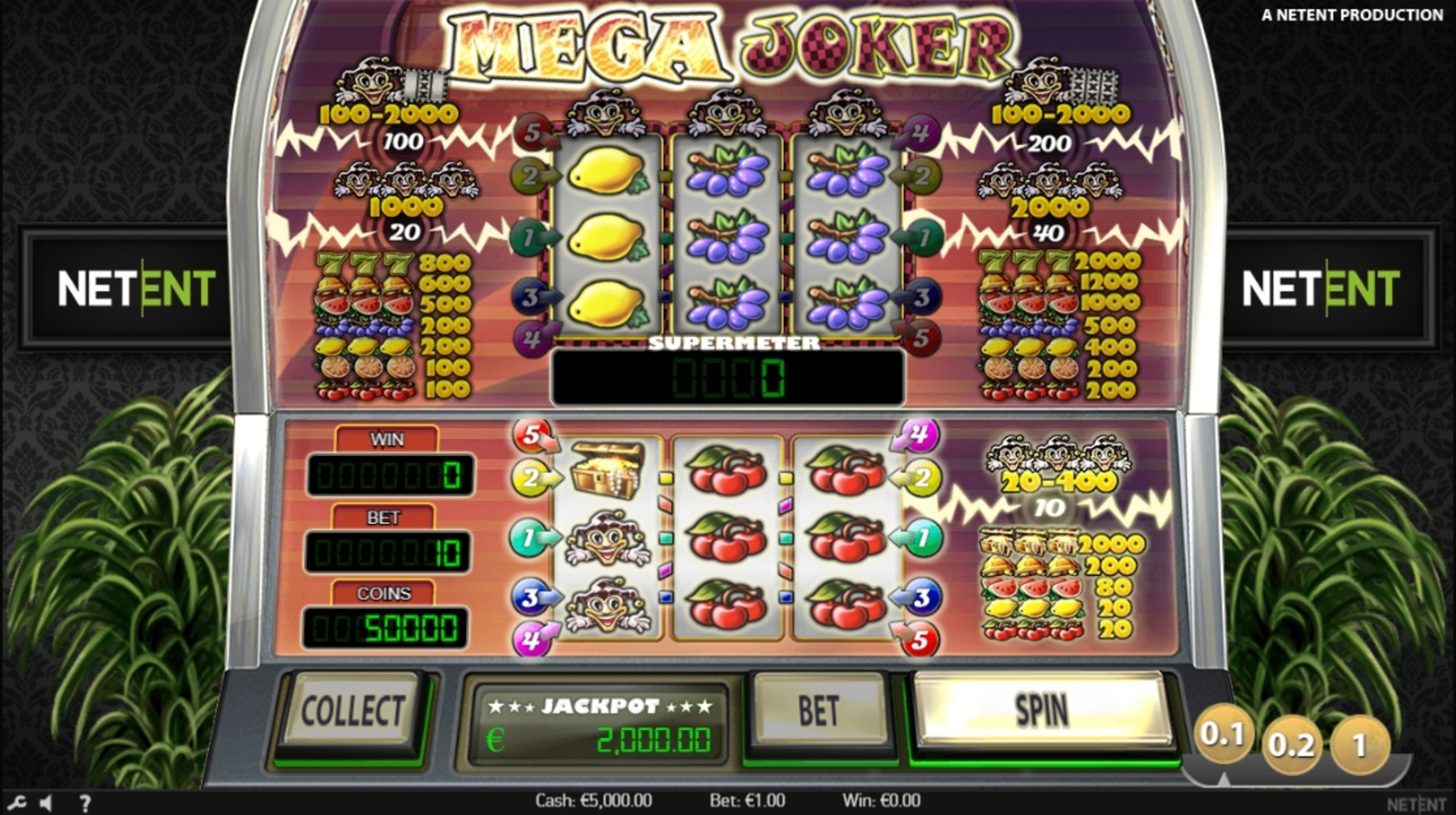 Netent demo slots poker